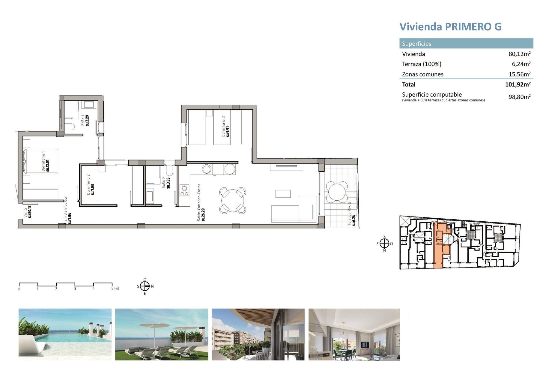 New Build - Apartment -
Guardamar del Segura - Pueblo