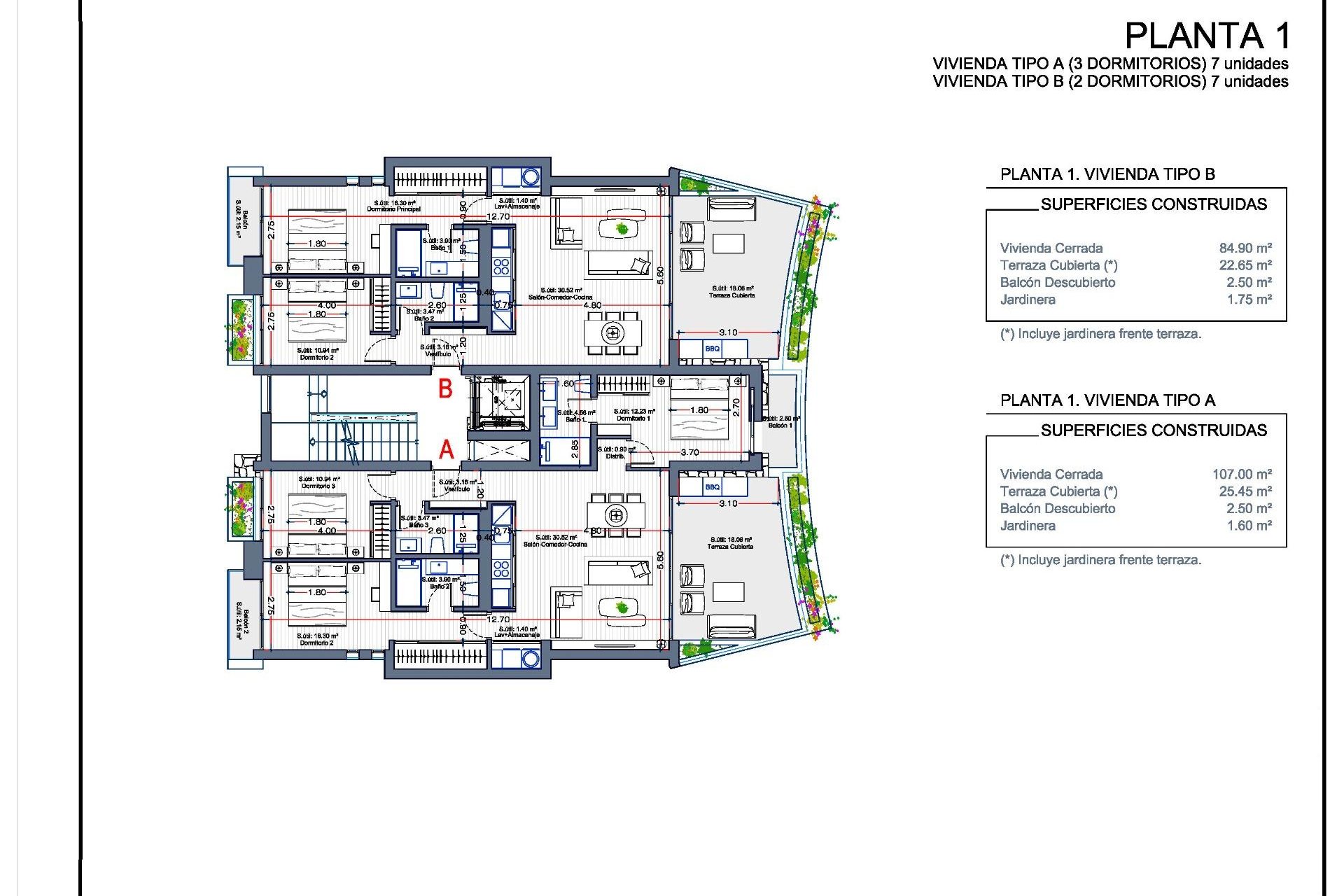 New Build - Apartment -
La Manga Club - Las Orquídeas