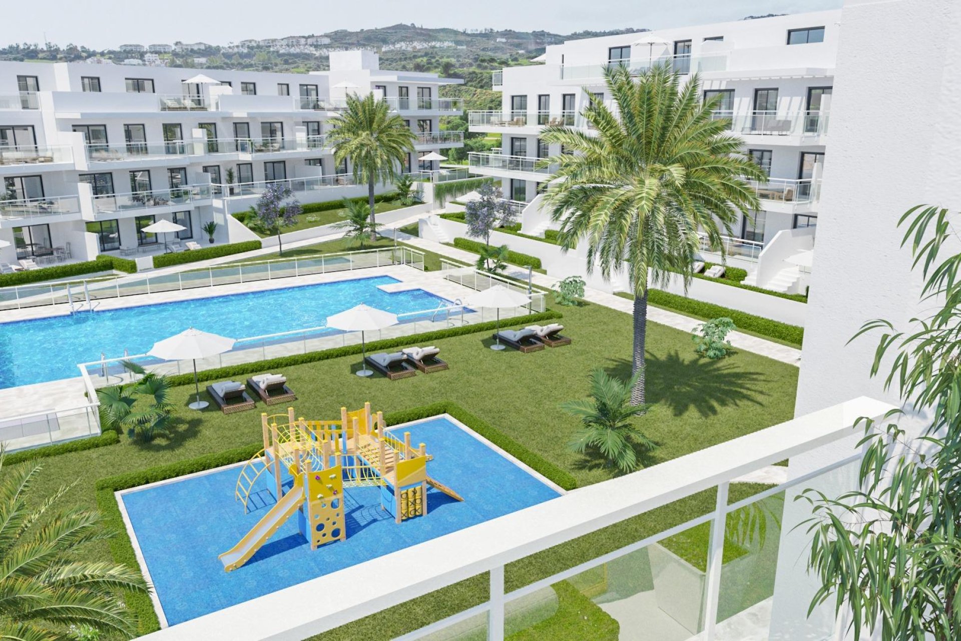 New Build - Apartment -
Las Lagunas de Mijas