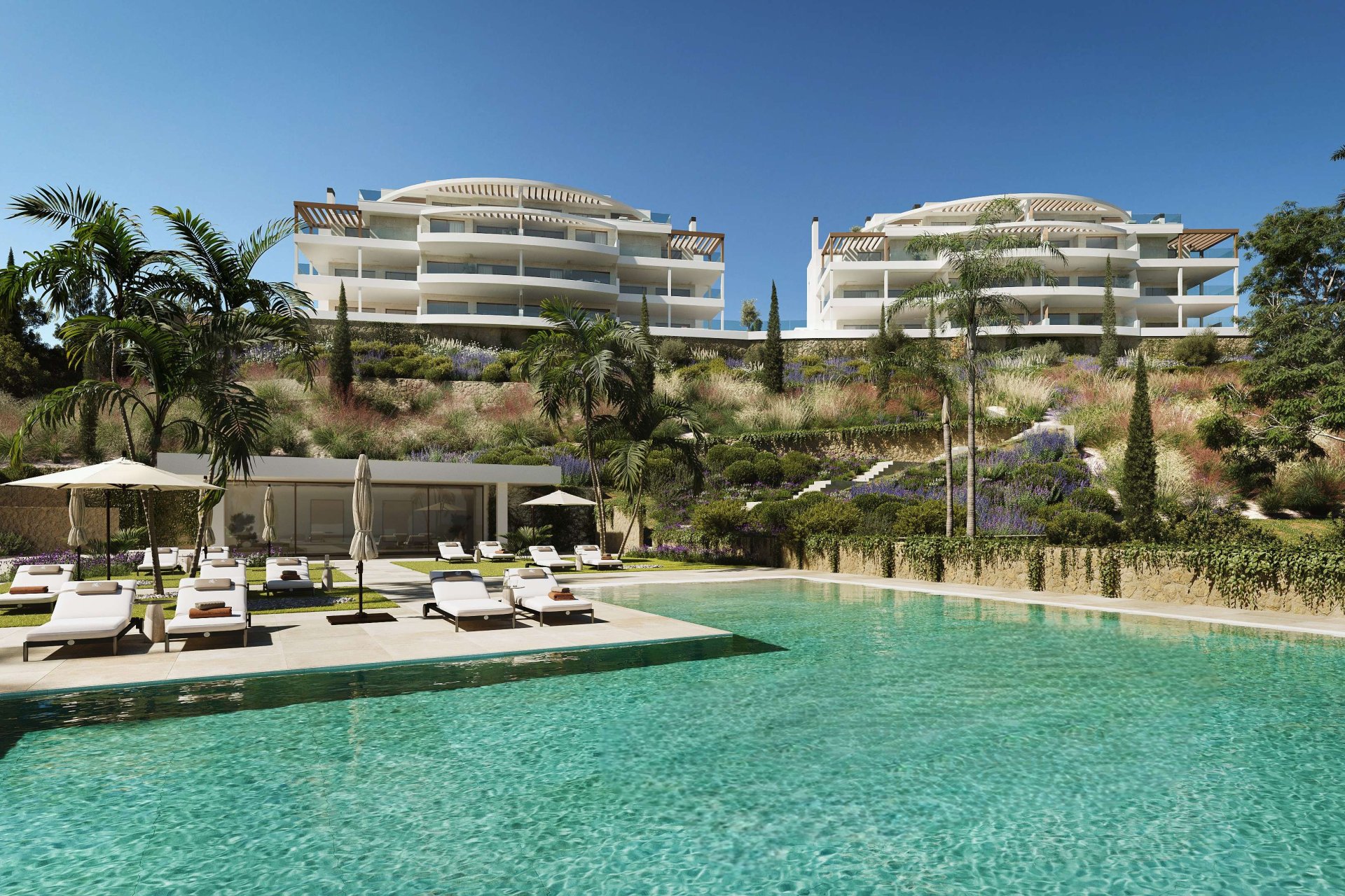 New Build - Apartment -
Las Lagunas de Mijas