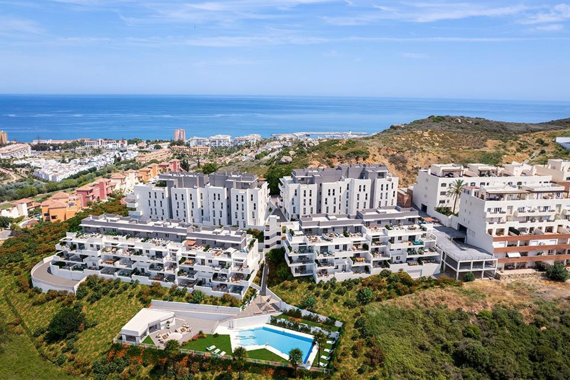 New Build - Apartment -
Manilva - La duquesa golf