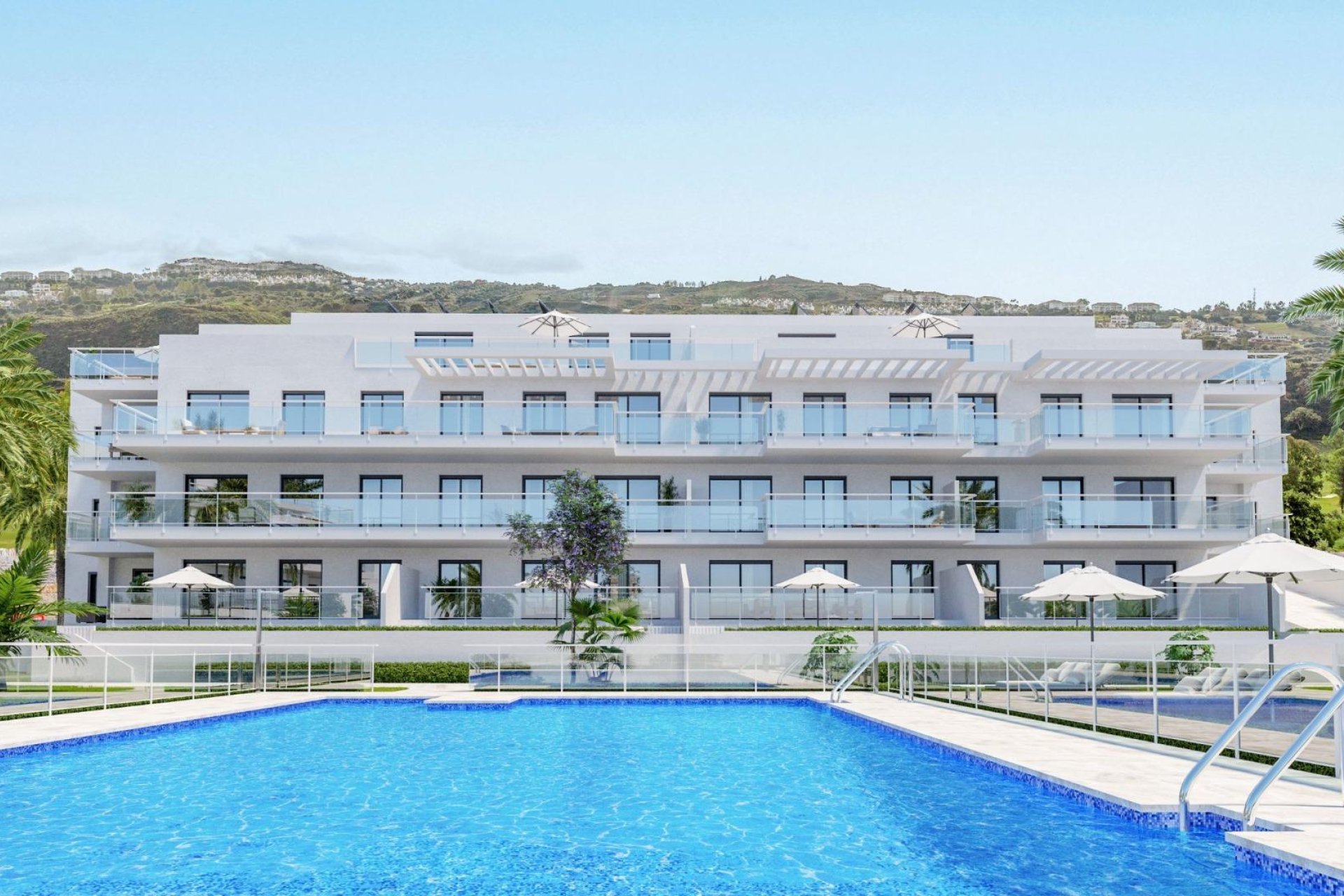 New Build - Apartment -
Mijas - Lagar Martell