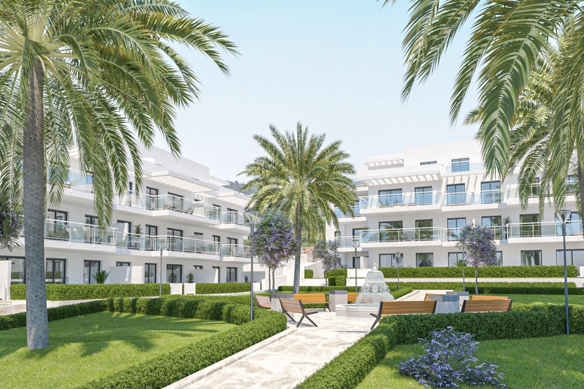 New Build - Apartment -
Mijas - Lagar Martell