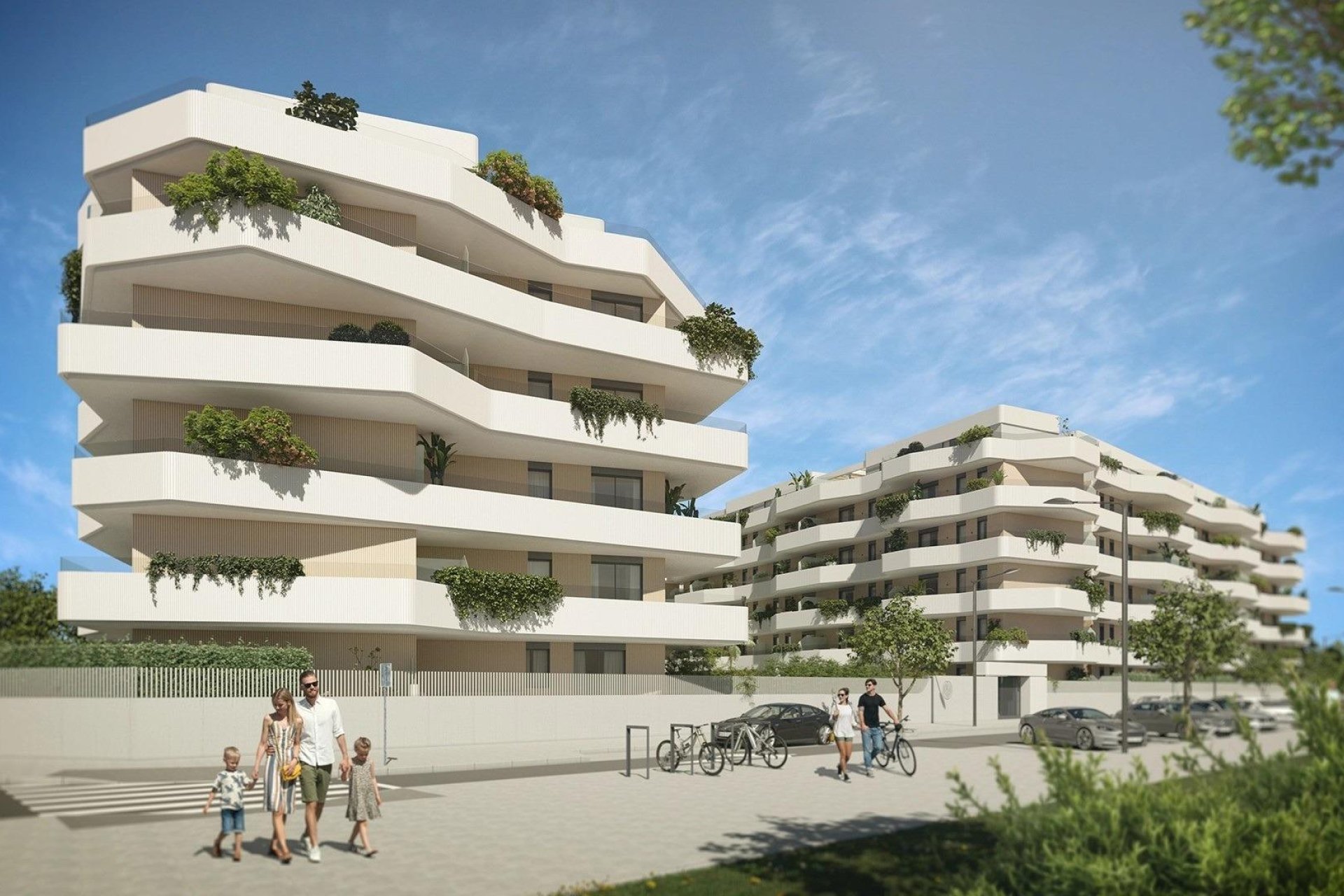 New Build - Apartment -
Mijas - pueblo