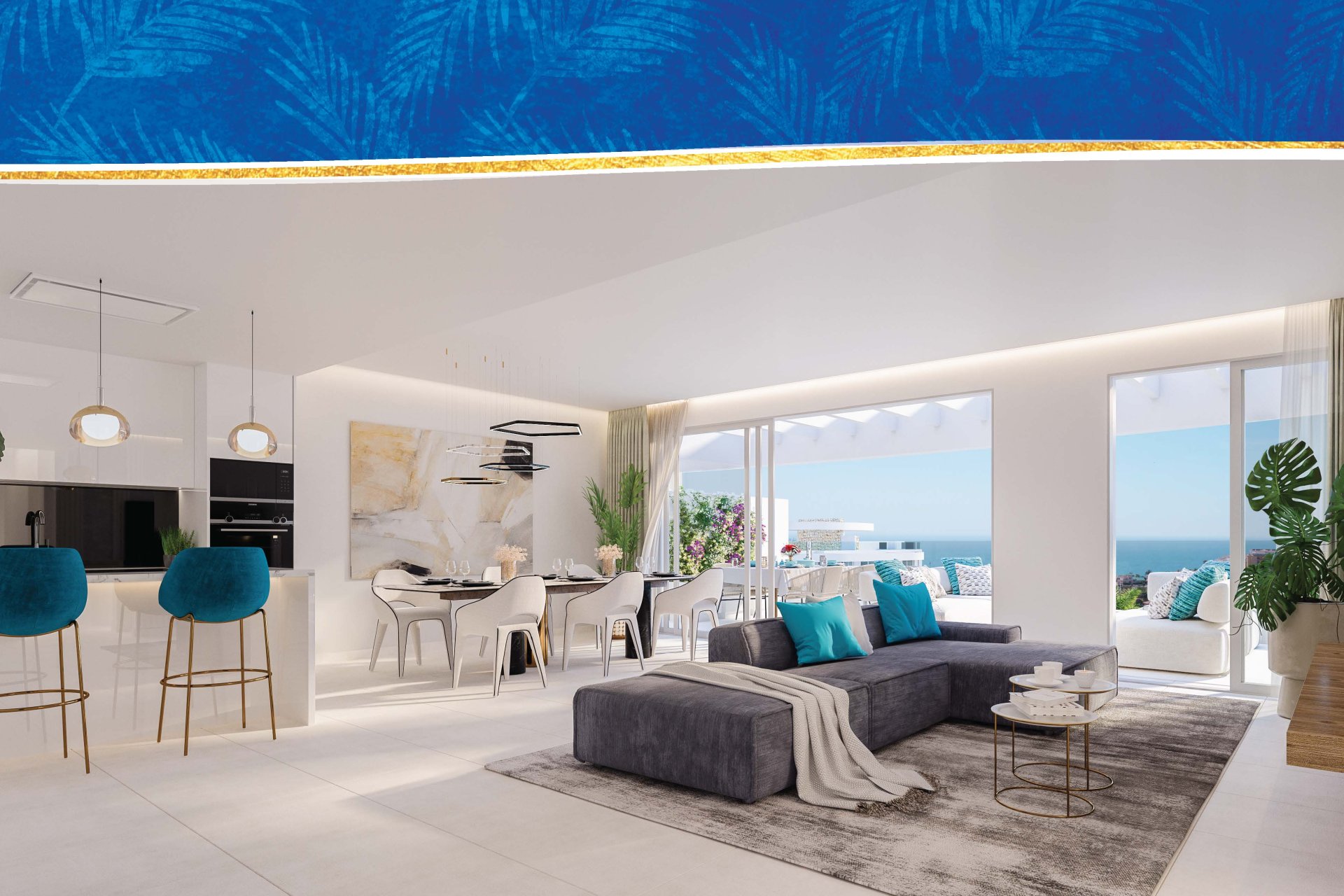 New Build - Apartment -
Mijas