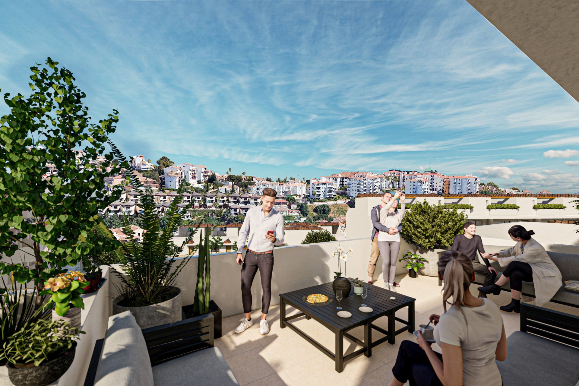 New Build - Apartment -
Mijas