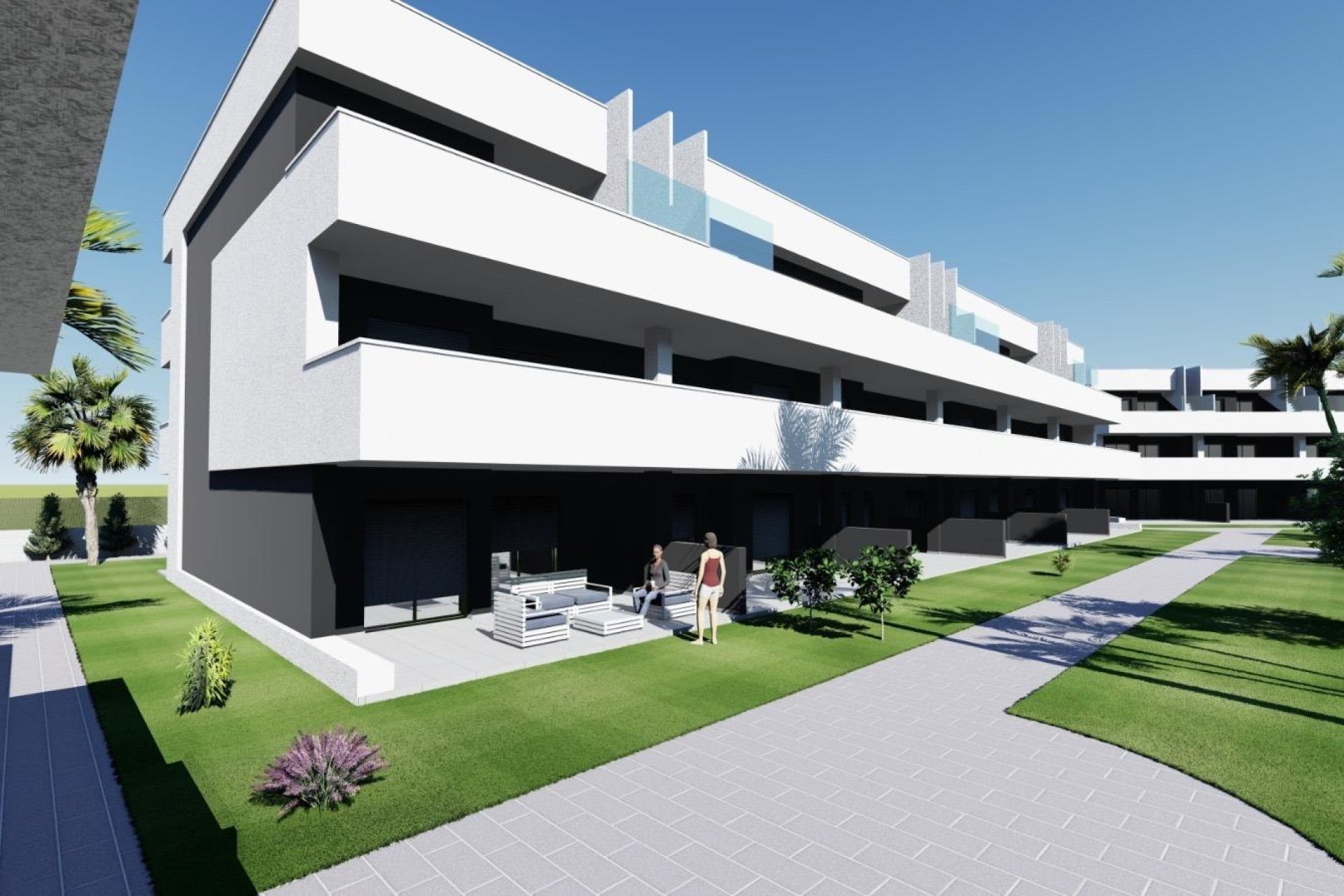 New Build Apartments in El Raso