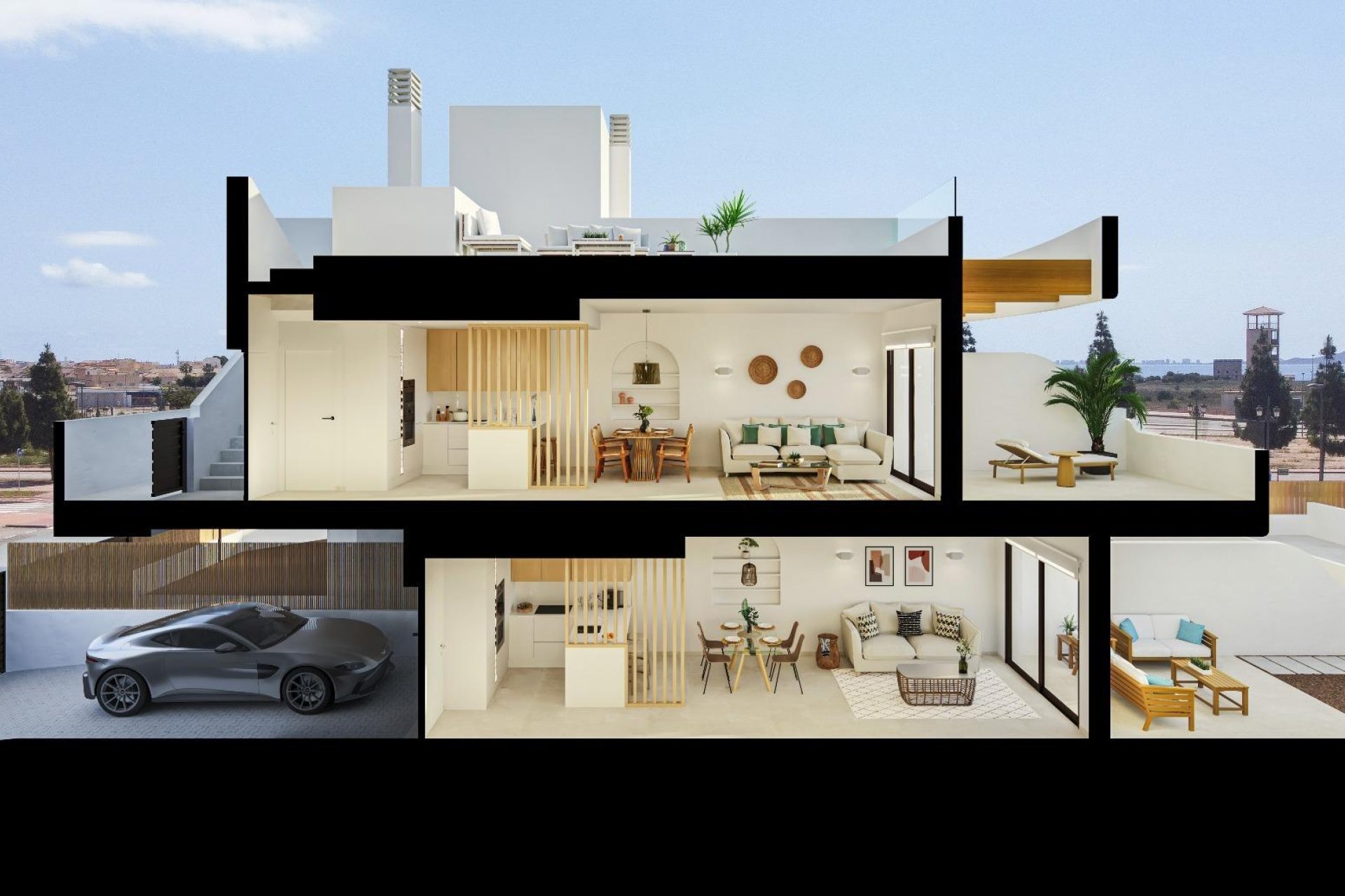 New-Build Apartments in Los Alcázares