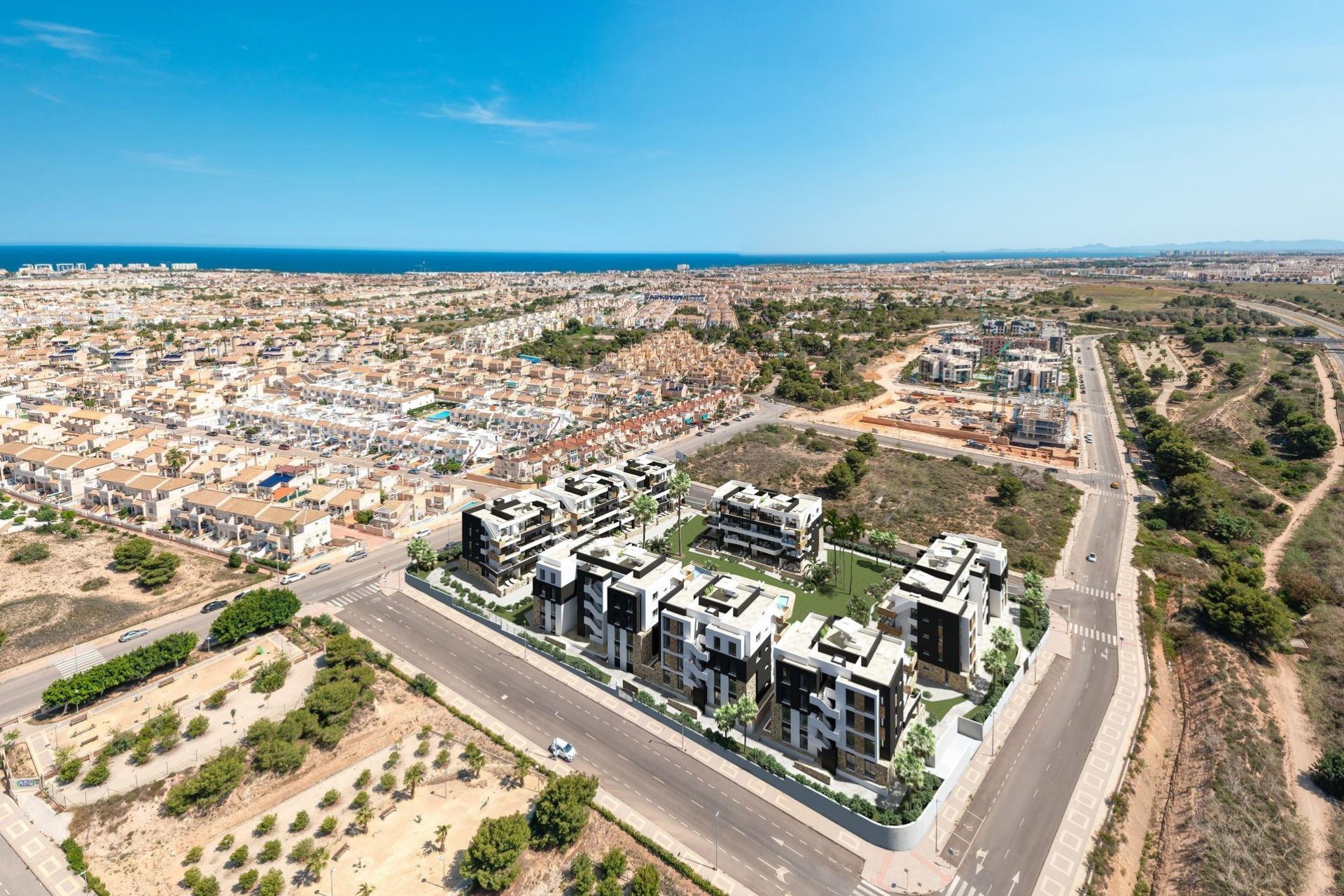 New Build Apartments in Los Altos, Orihuela Costa