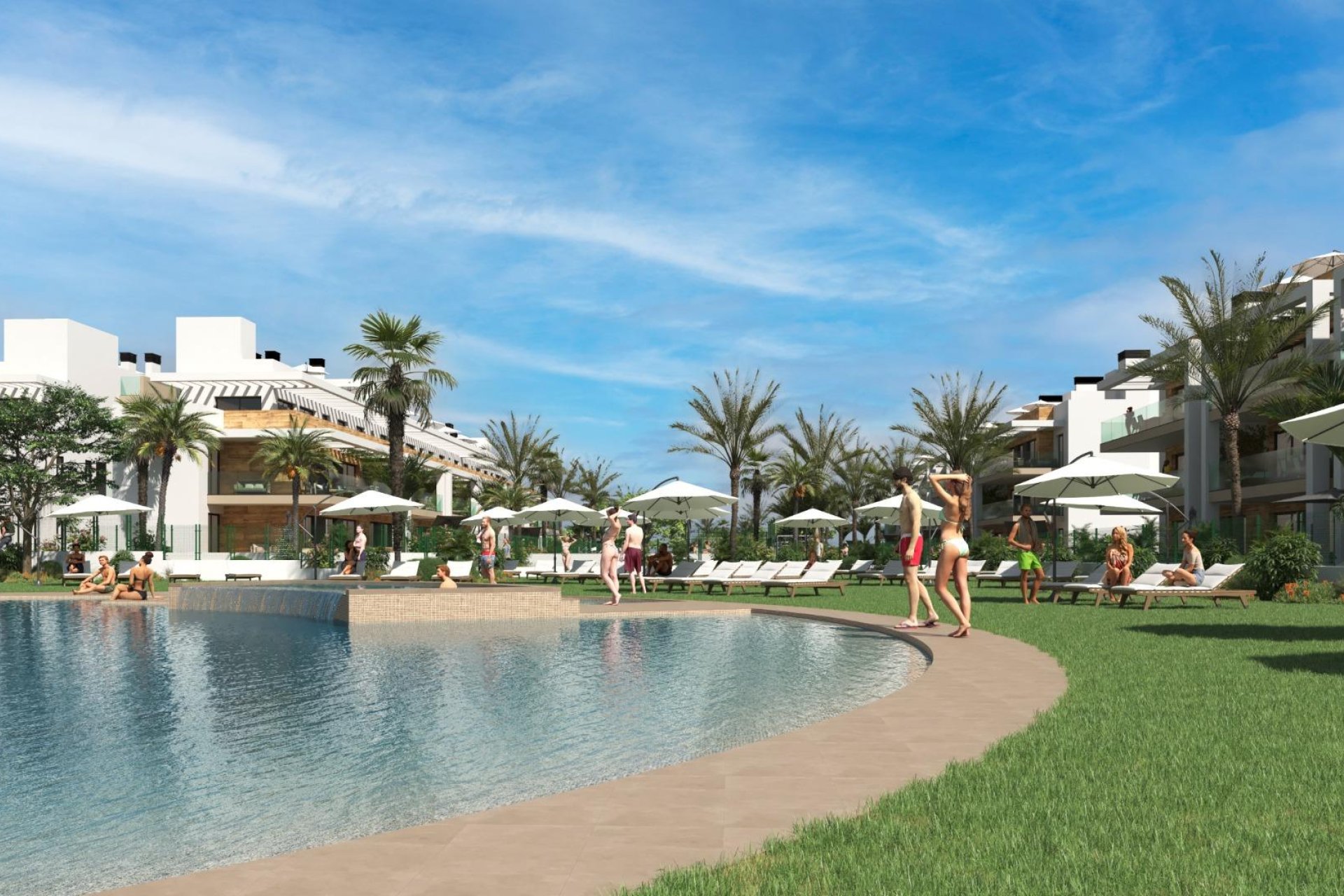 New Build Apartments La Serena Golf, Los Alcázares