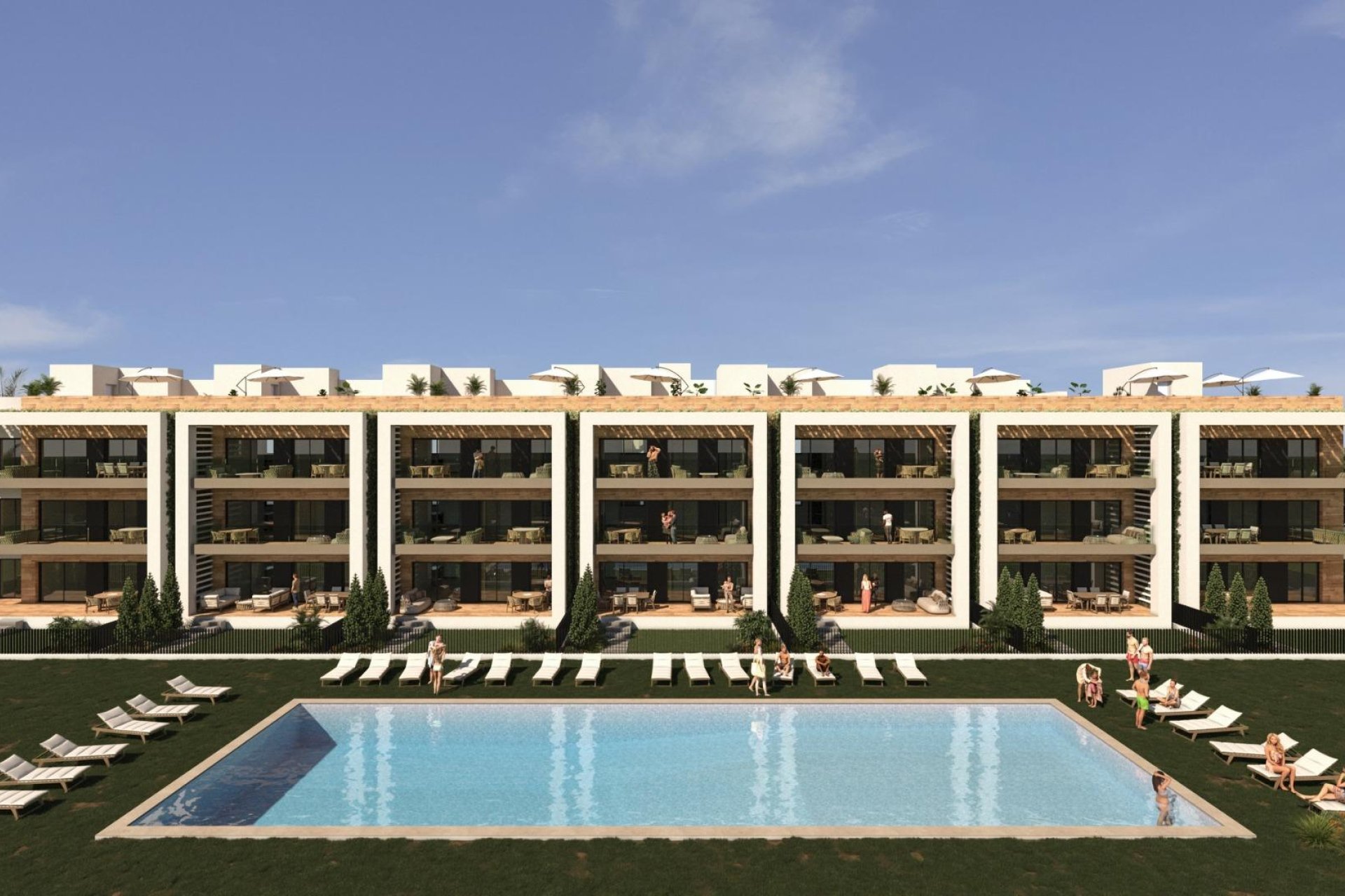 New Build Apartments La Serena Golf, Los Alcázares