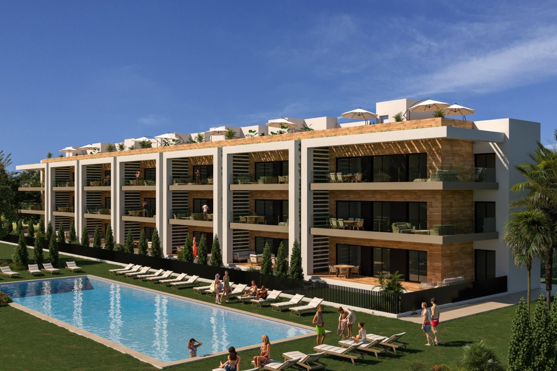 New Build Apartments La Serena Golf, Los Alcázares