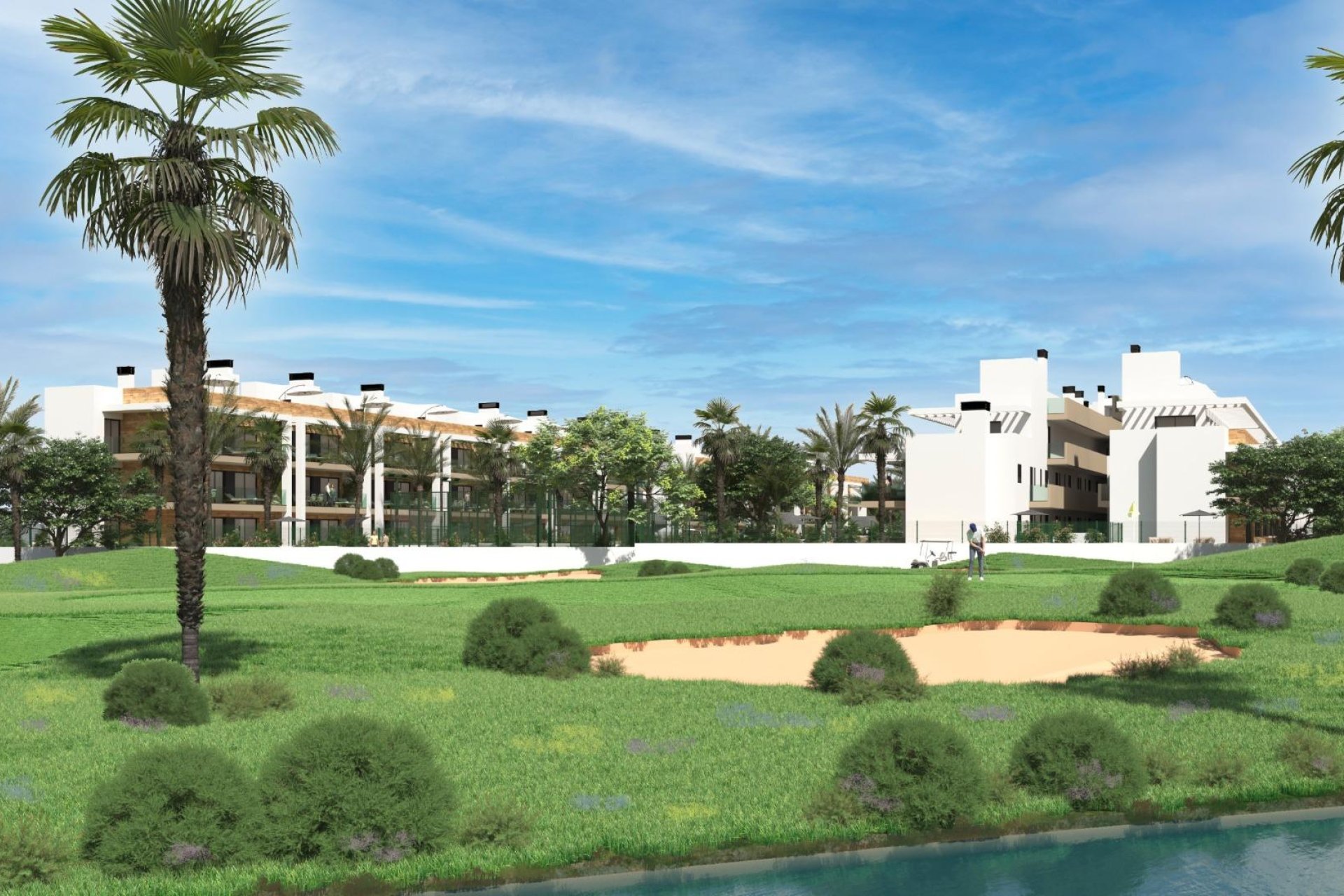 New Build Apartments La Serena Golf, Los Alcázares