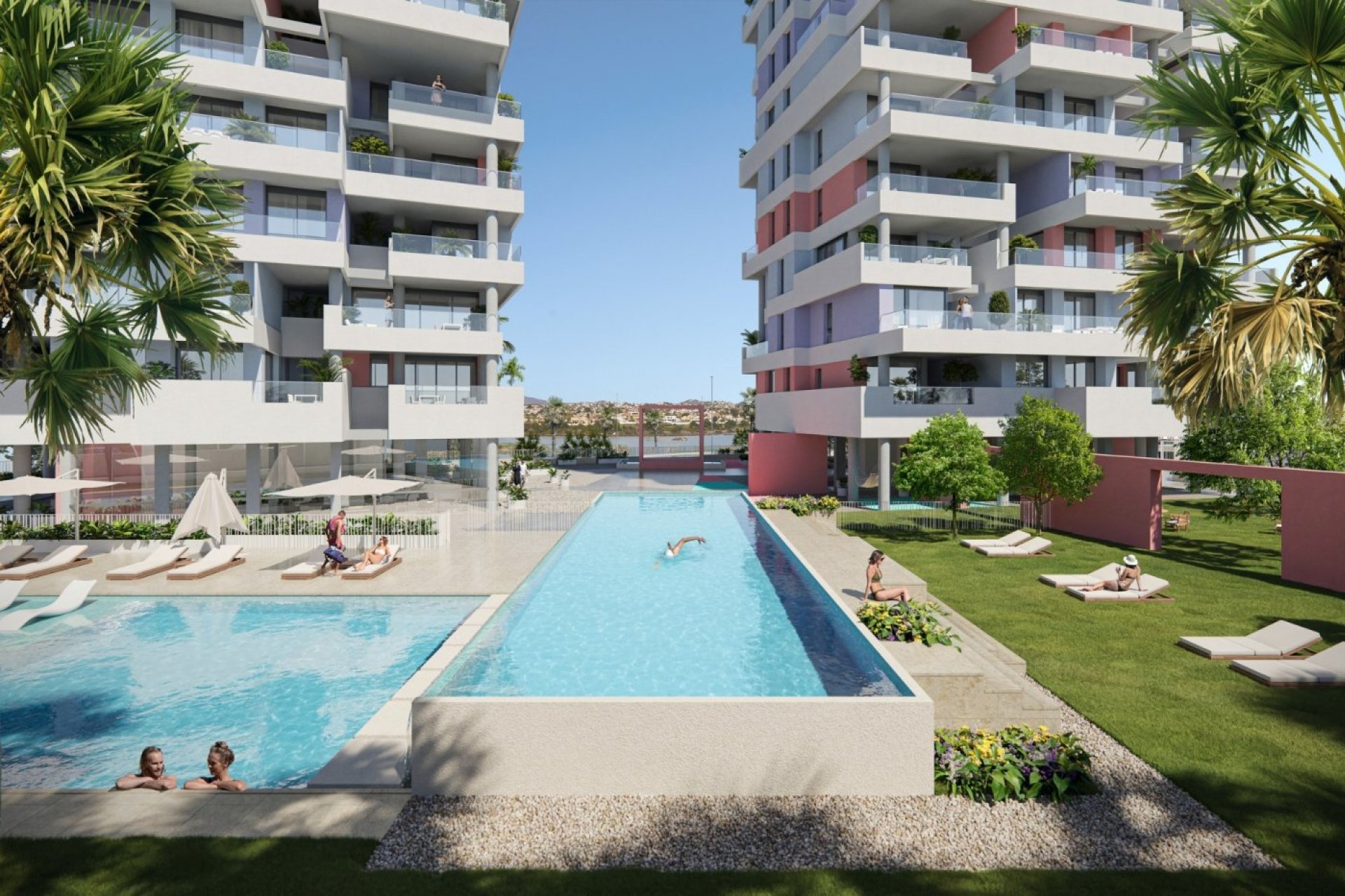 New Build Apartments with Sea Views in Calpe