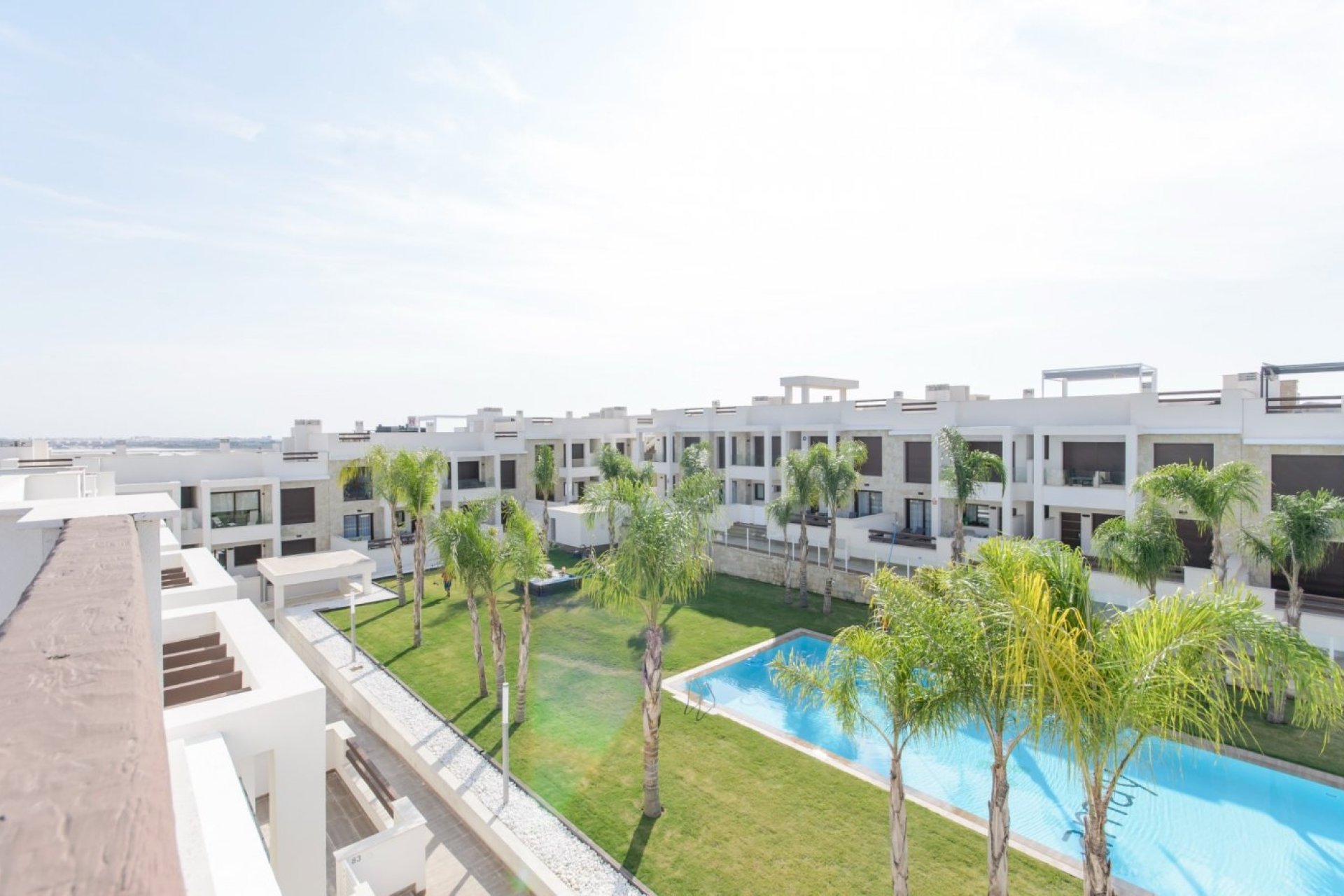 New-build bungalow apartments in Los Balcones, Torrevieja