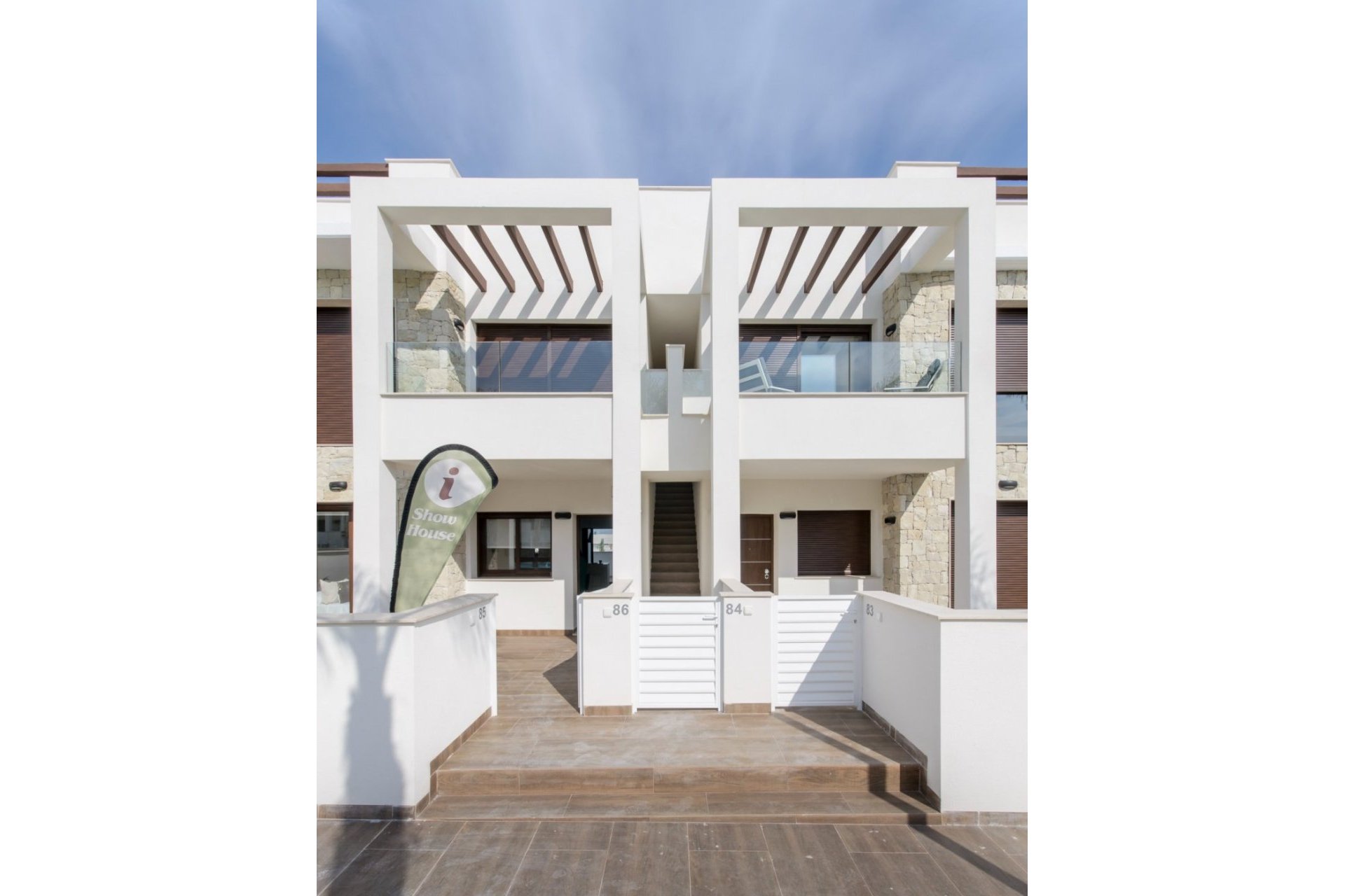 New-build bungalow apartments in Los Balcones, Torrevieja