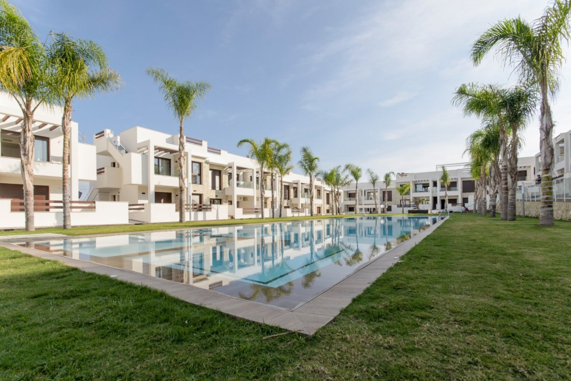 New-build bungalow apartments in Los Balcones, Torrevieja