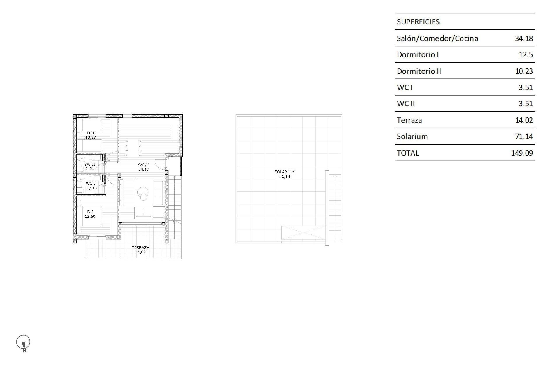 New Build Bungalow Apartments in San Miguel de Salinas