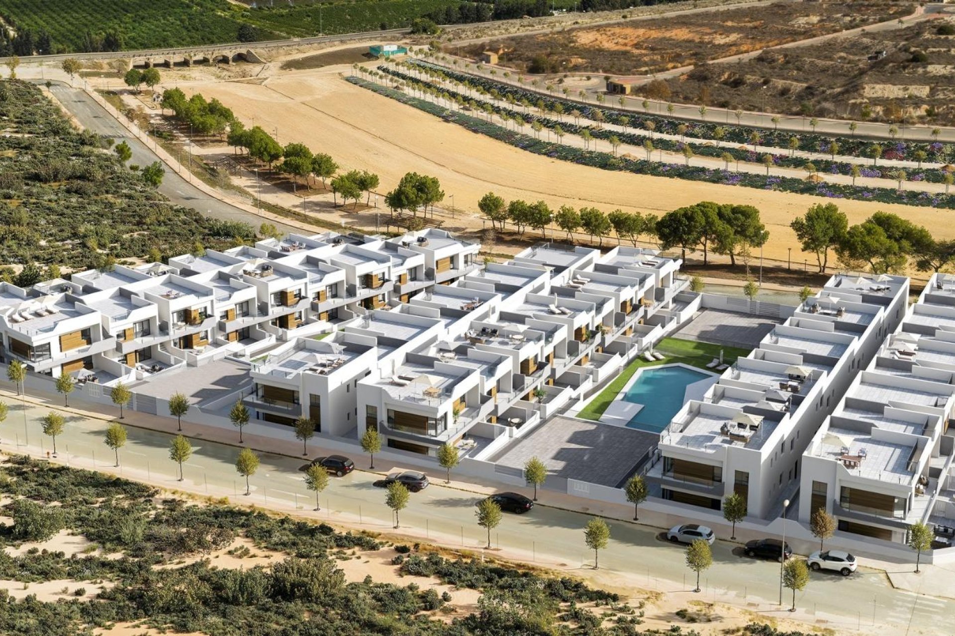 New Build Bungalow Apartments in San Miguel de Salinas