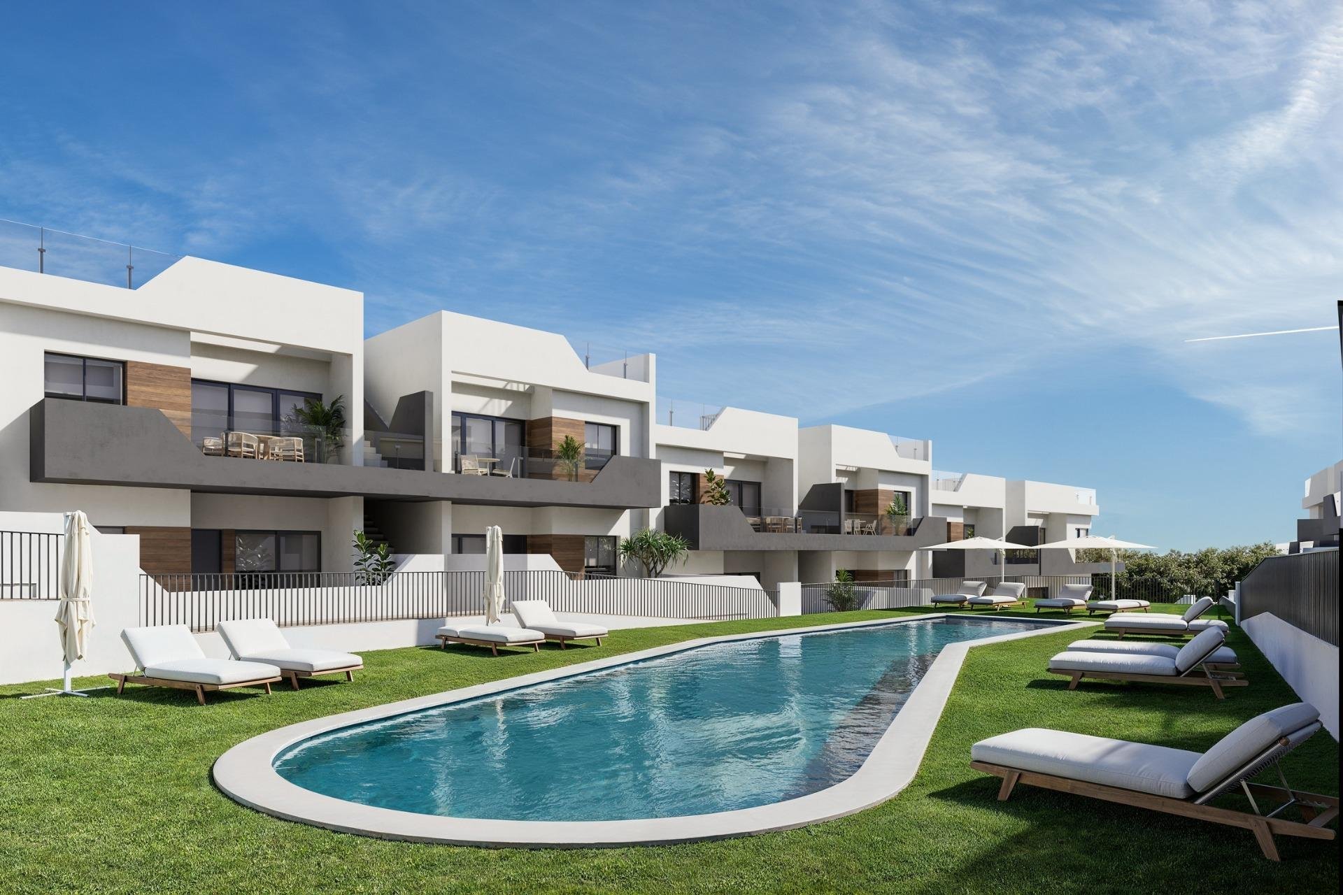 New Build Bungalow Apartments in San Miguel de Salinas