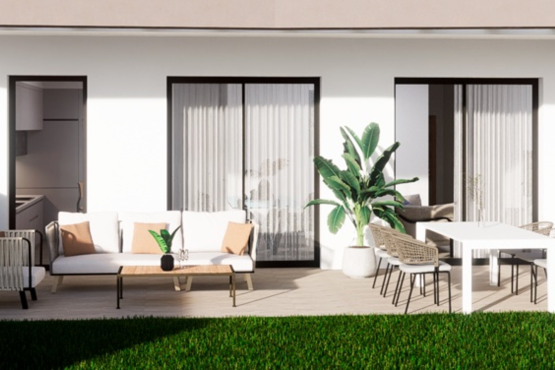 New Build - Bungalow - Garden -
Finestrat