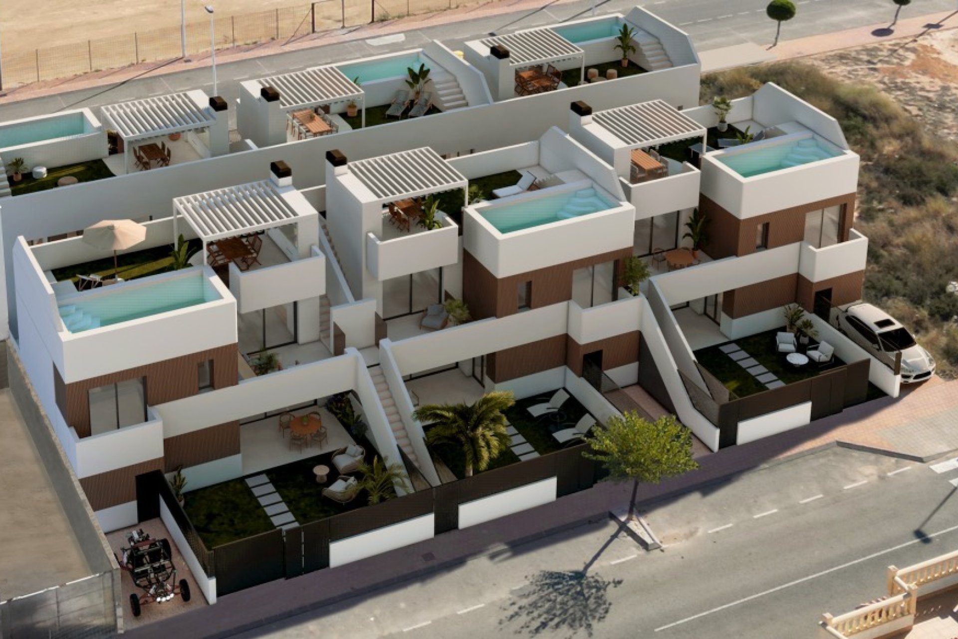 New Build - Bungalow - Garden -
San Pedro del Pinatar - San Pedro Del Pinatar