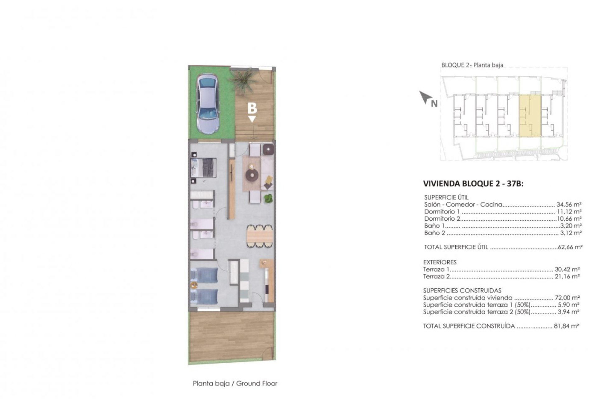 New Build - Bungalow -
Pilar de la Horadada - pueblo