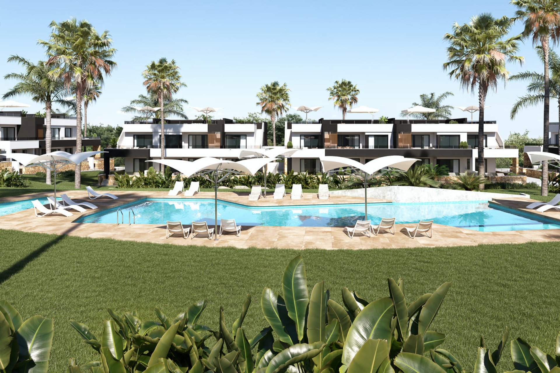 New Build - Bungalow - Solarium -
Ciudad Quesada
