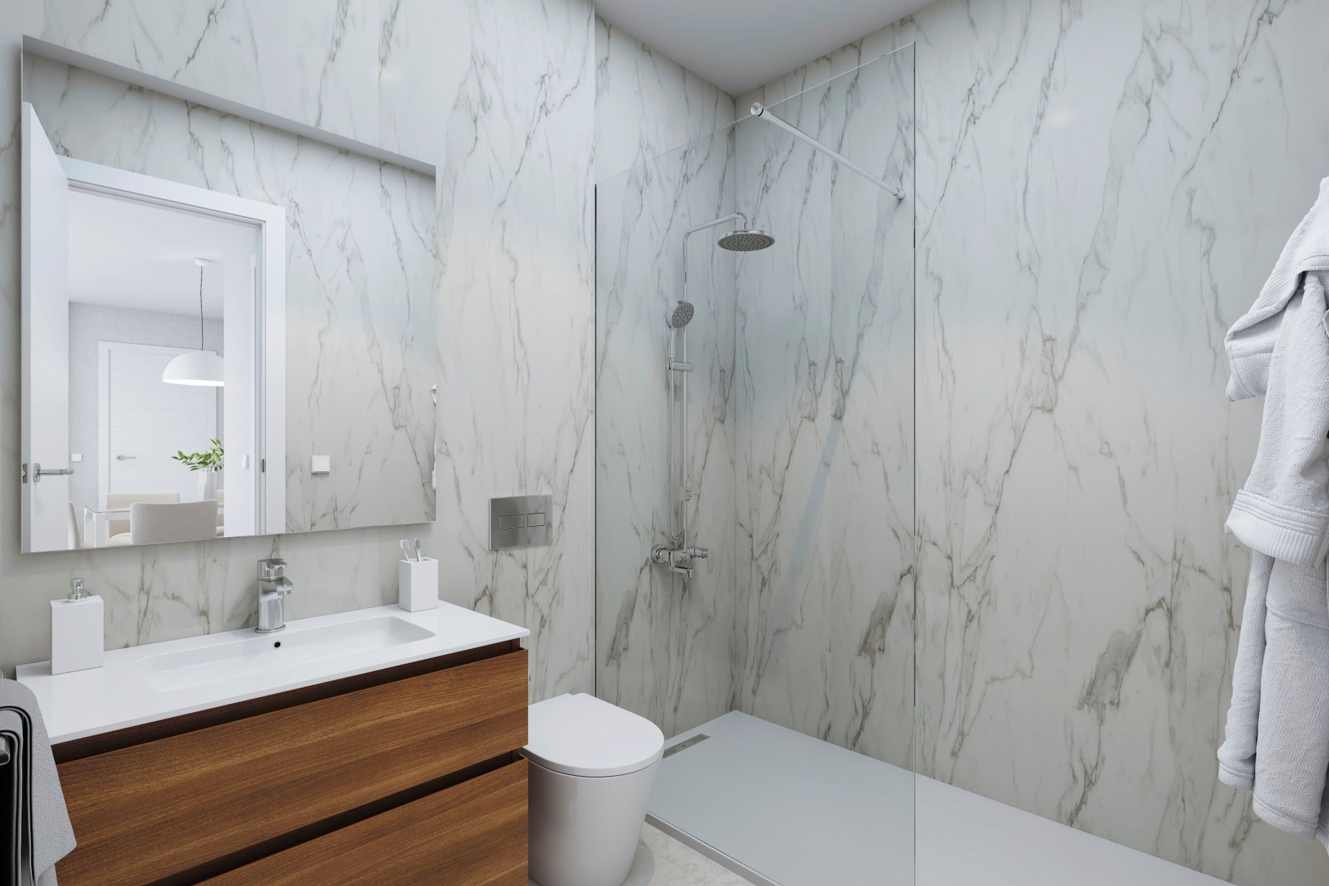 New Build - Bungalow - Solarium -
Mazarrón