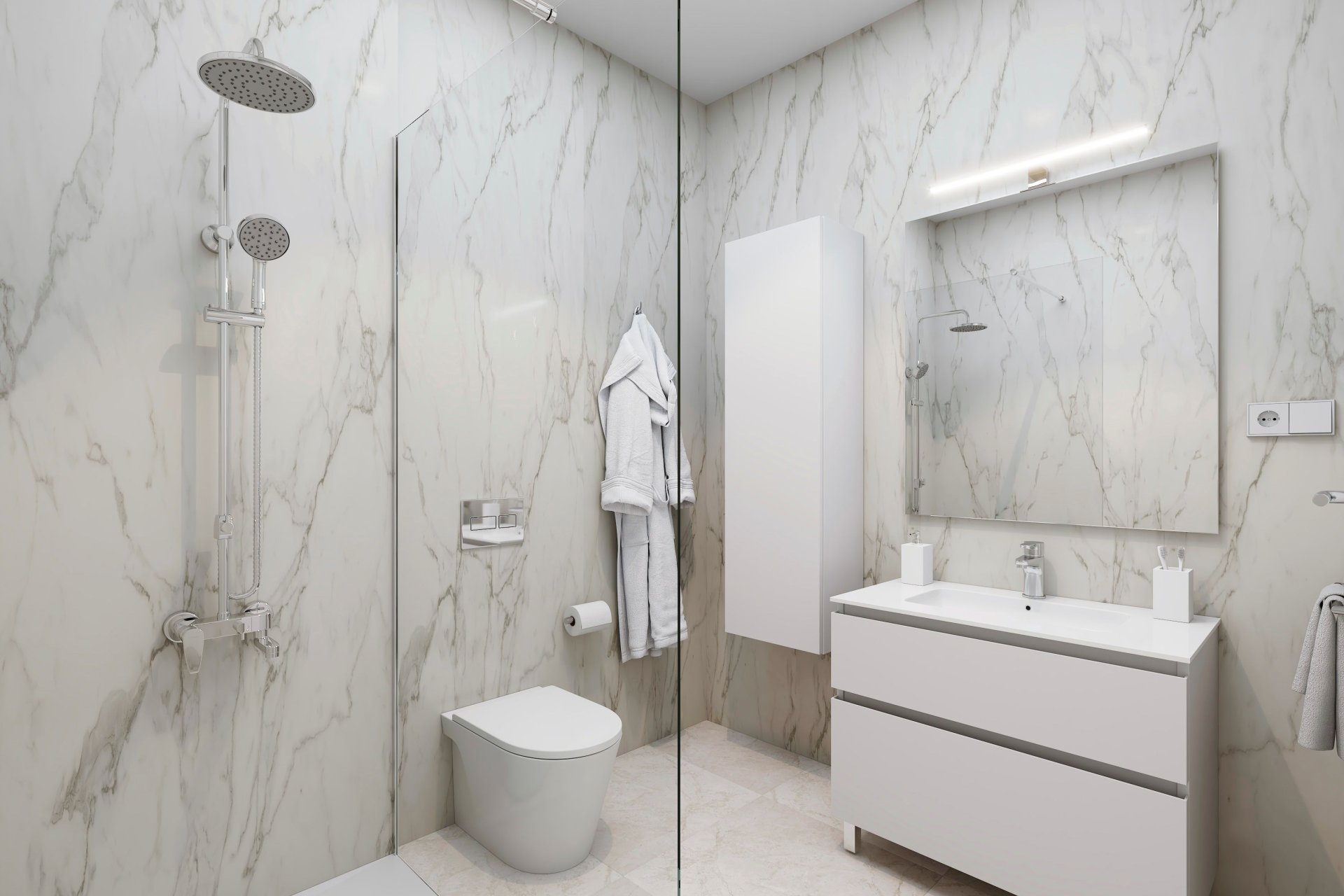 New Build - Bungalow - Solarium -
Mazarrón