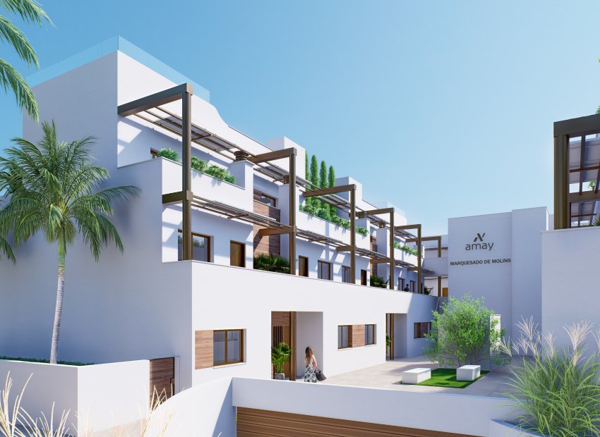 New Build - Bungalow - Solarium -
Pilar de la Horadada