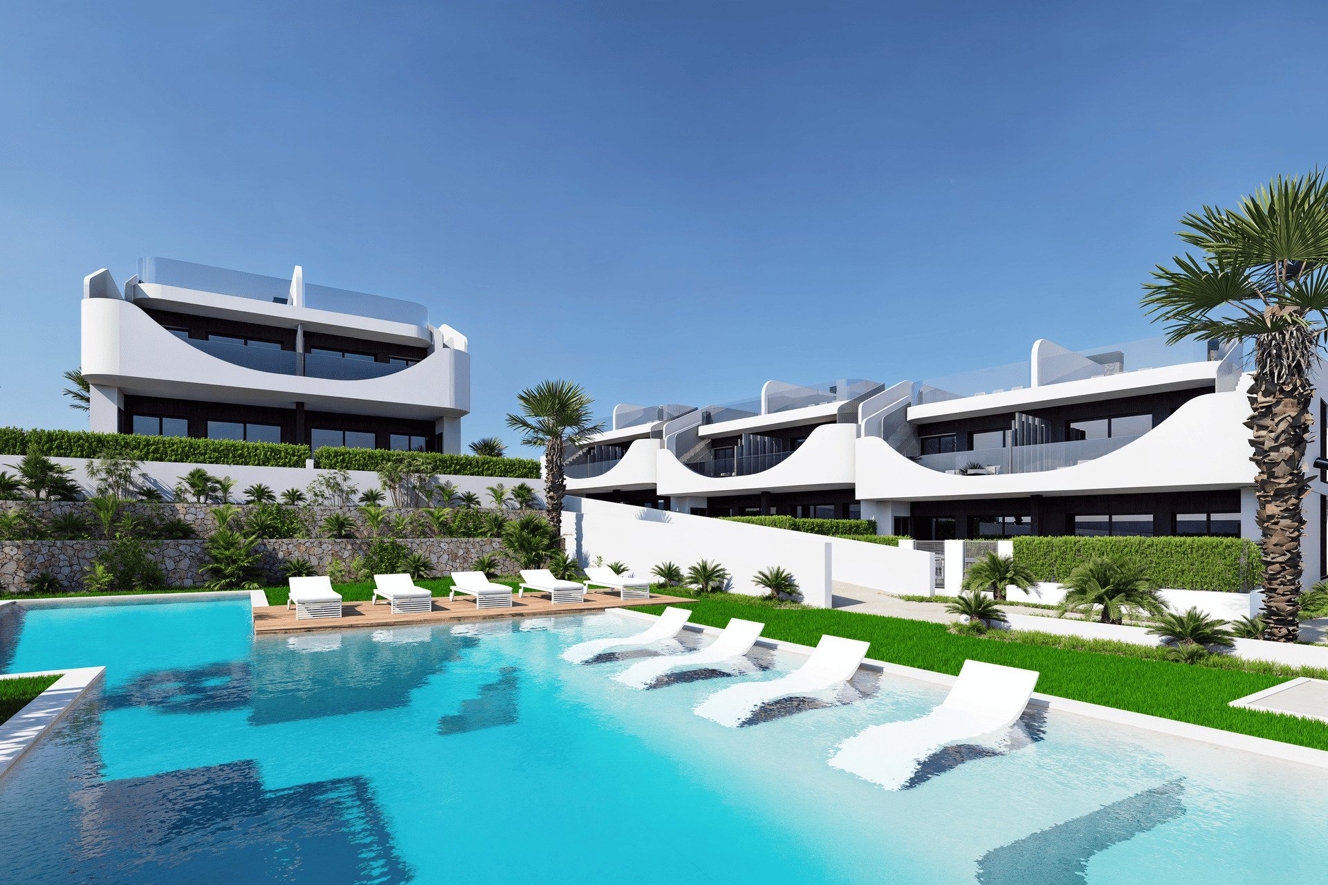 New Build - Bungalow - Solarium -
San Miguel de Salinas