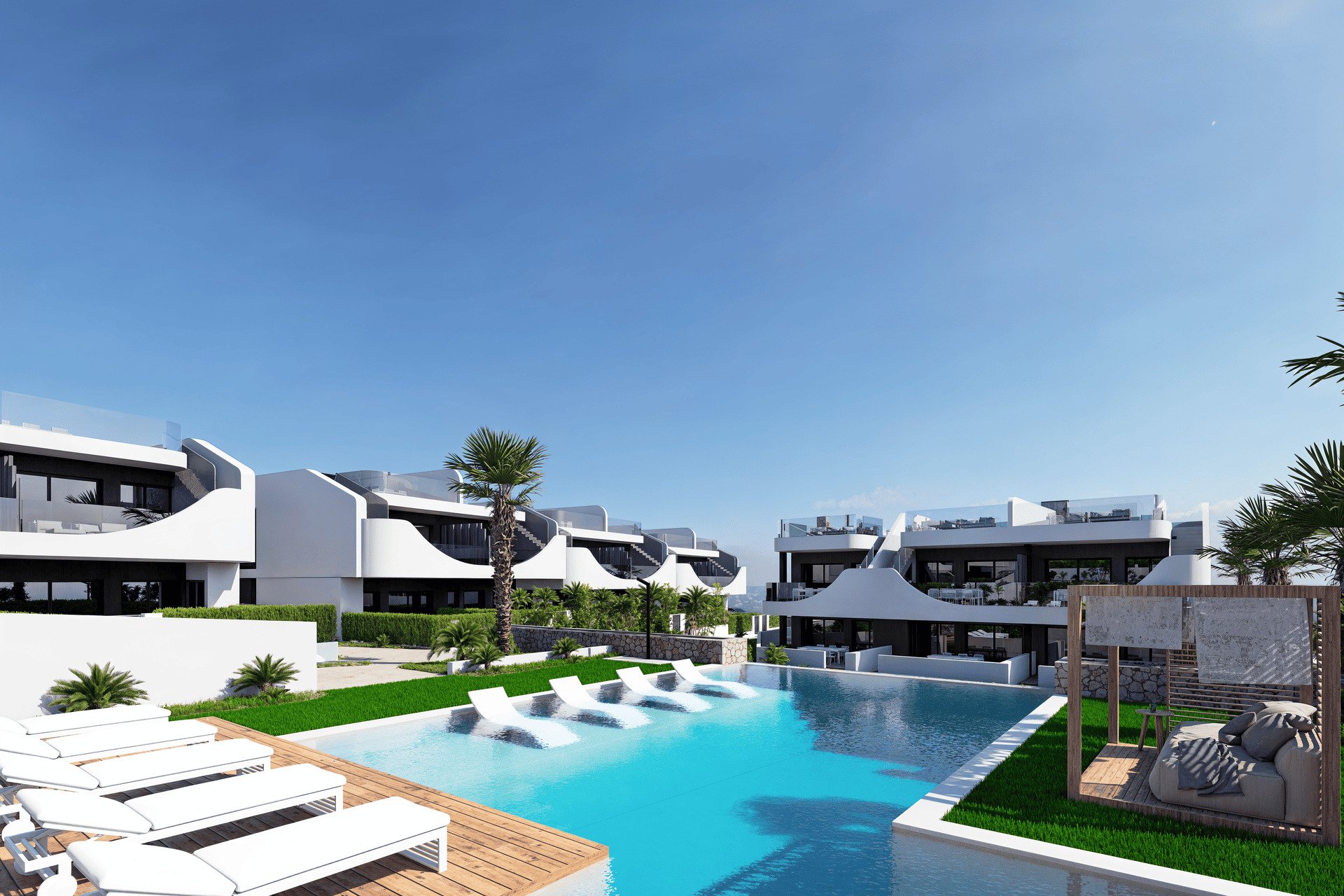 New Build - Bungalow - Solarium -
San Miguel de Salinas