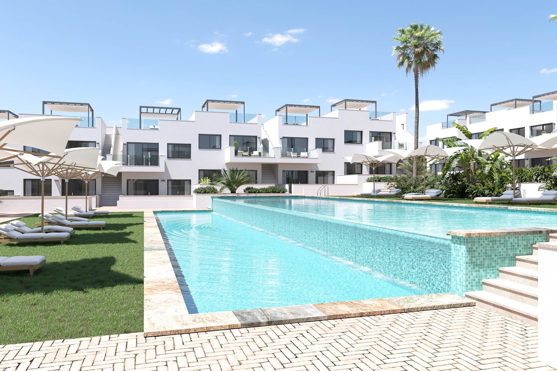 New Build - Bungalow - Solarium -
Torrevieja