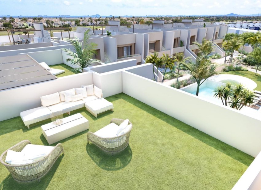 New build bungalows in Roda Golf