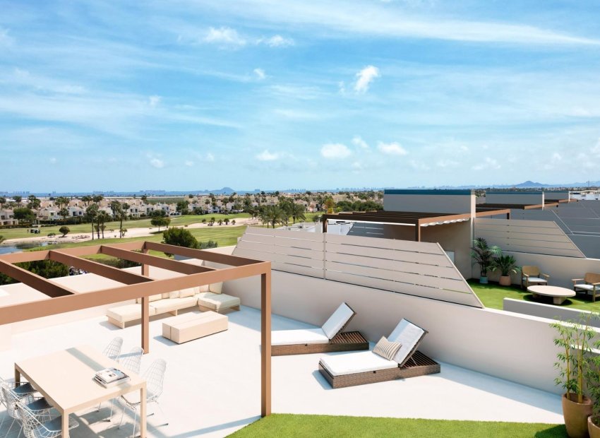 New build bungalows in Roda Golf