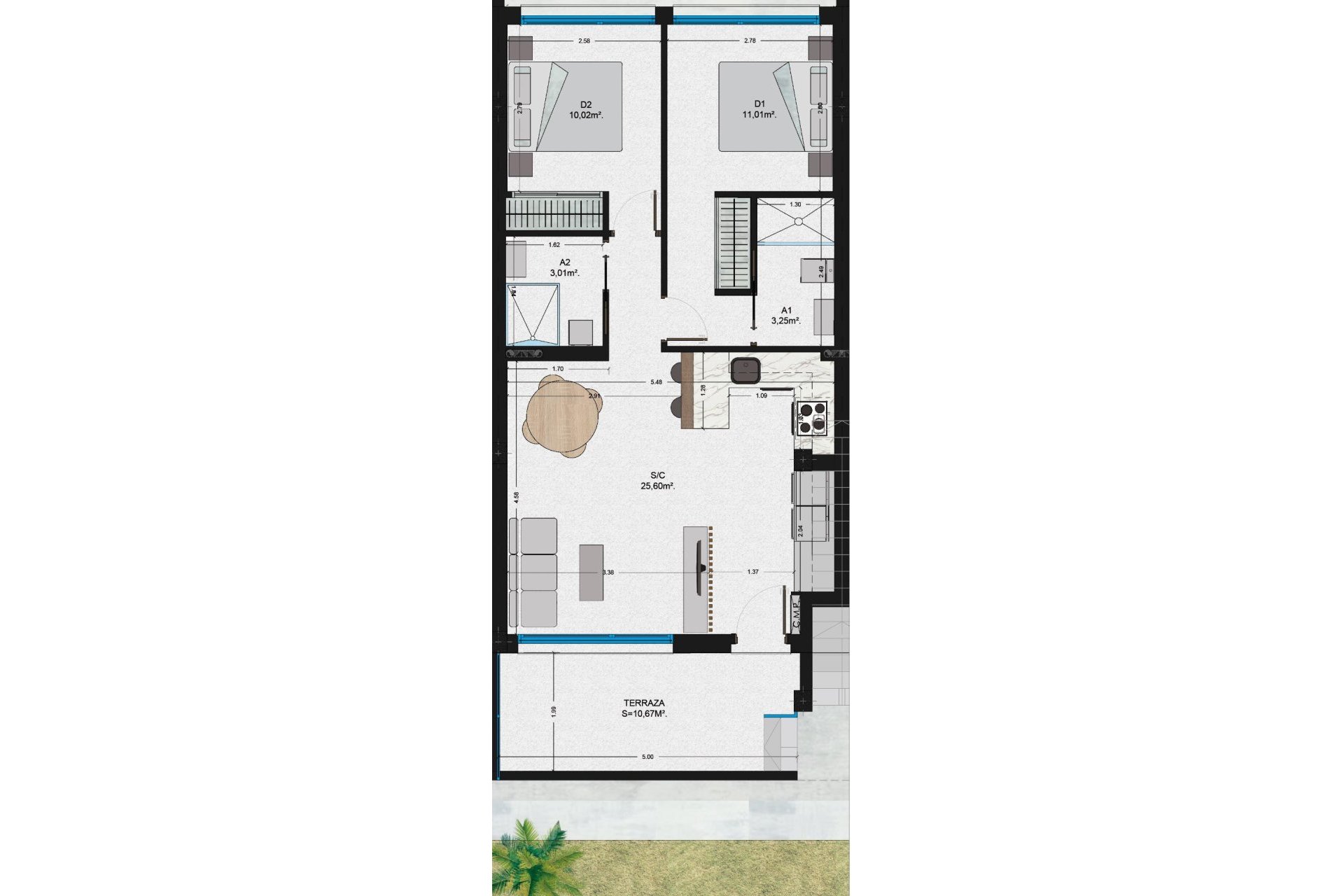 New Build Bungalows in San Pedro del Pinatar