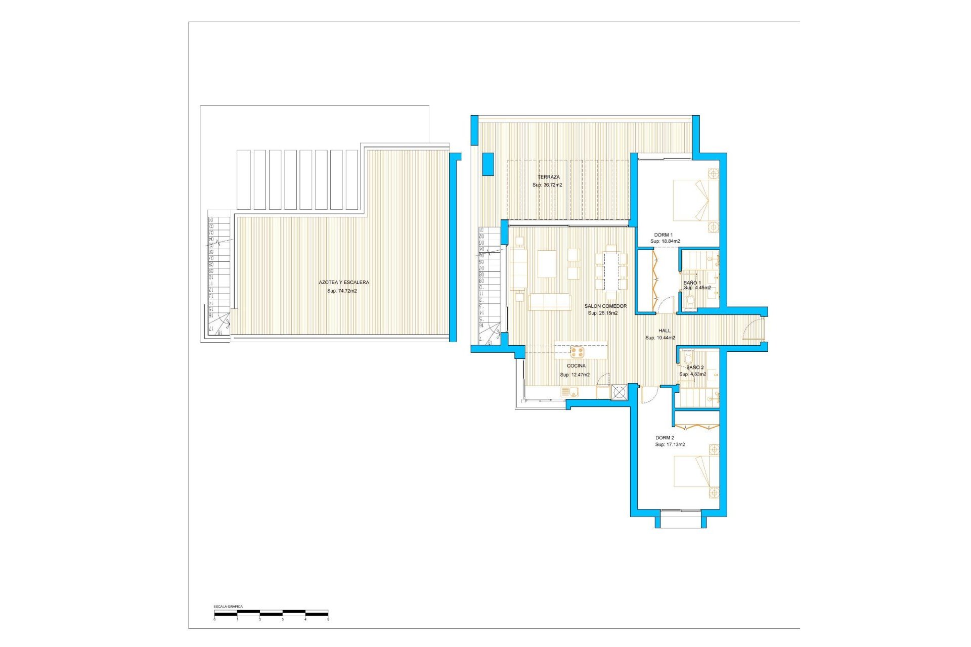 New Build - Penthouse -
Casares - Camarate