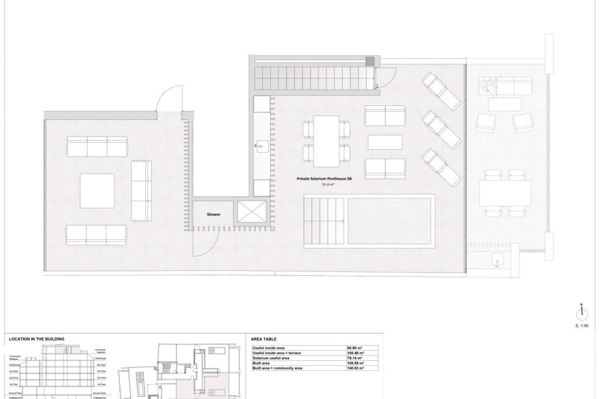 New Build Penthouse in La Mata, Torrevieja