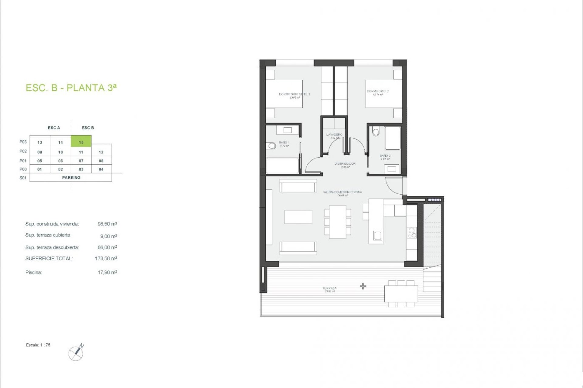 New Build - Penthouse -
Orihuela - Las Colinas Golf