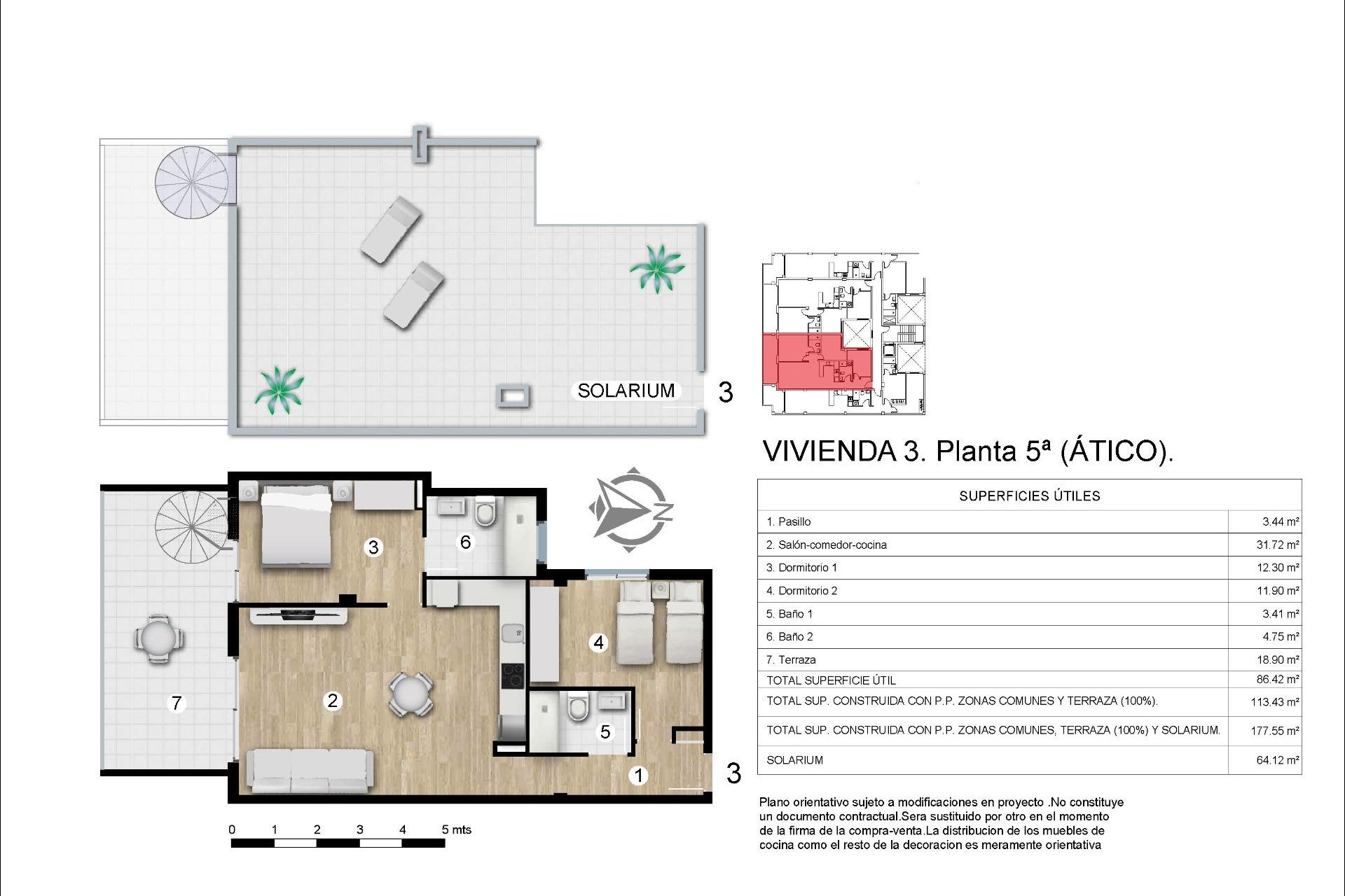 New Build - Penthouse -
Torrevieja - Centro