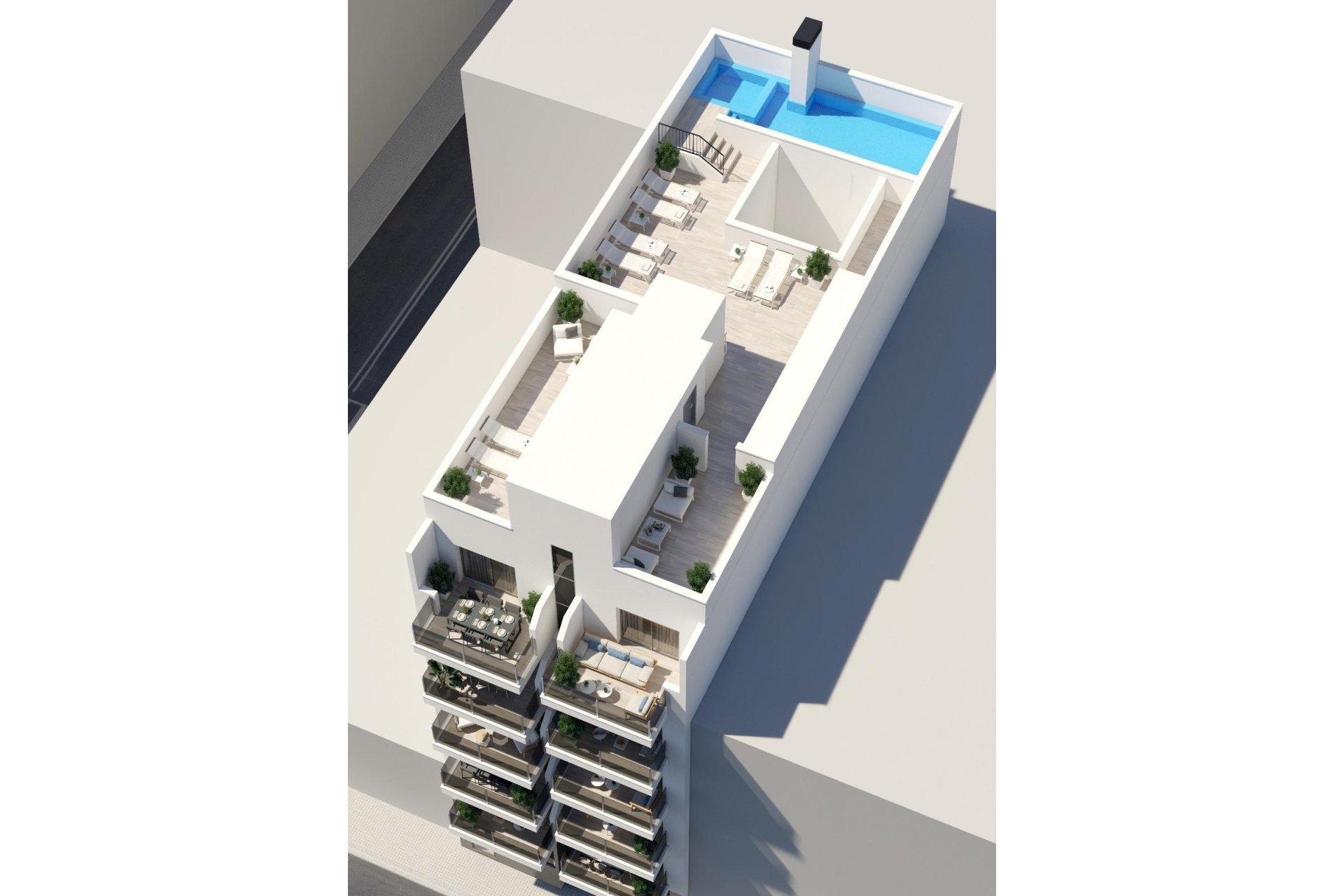 New Build - Penthouse -
Torrevieja - Playa del Cura