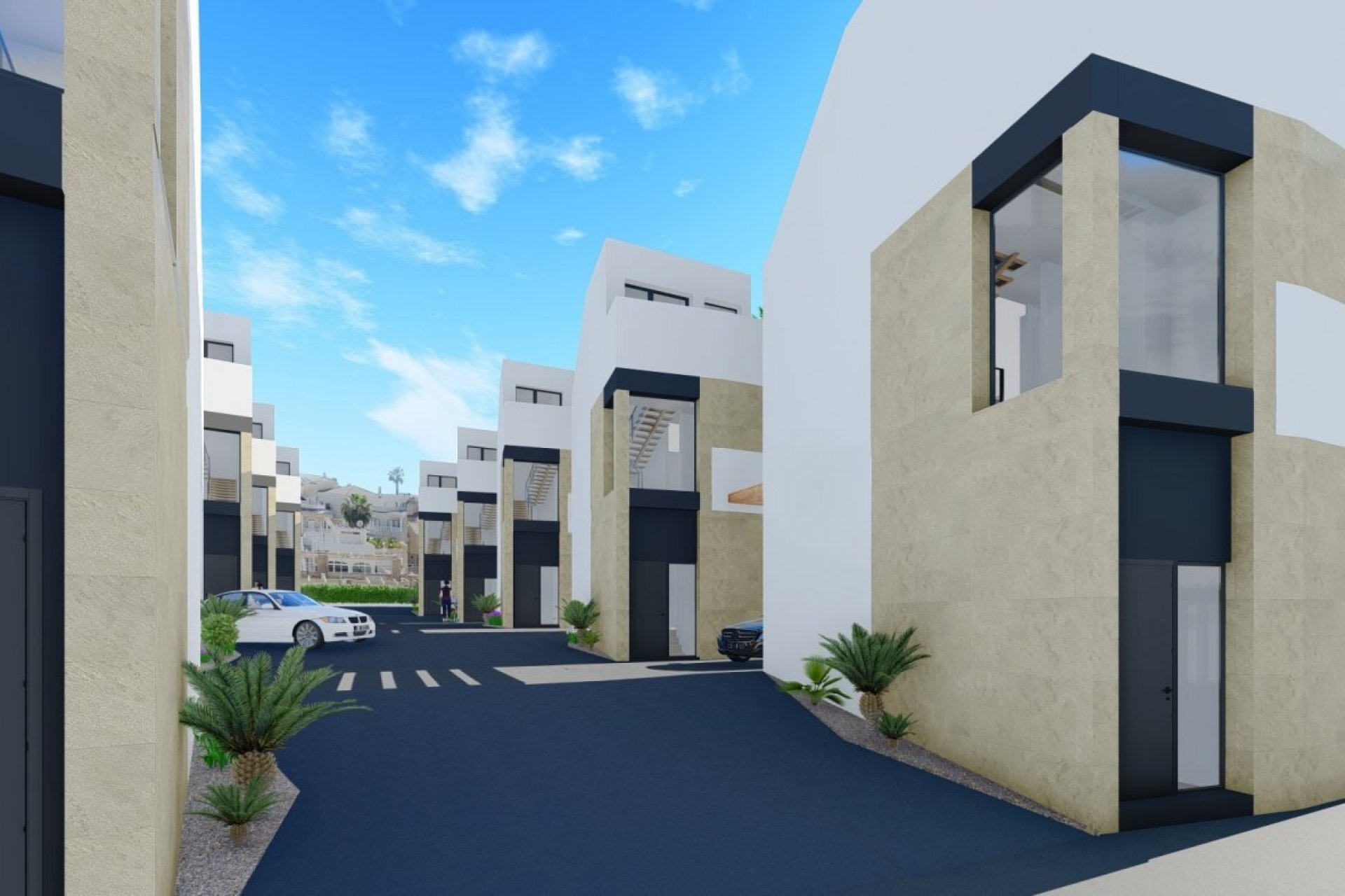 New build semi-detached villas in Orihuela Costa