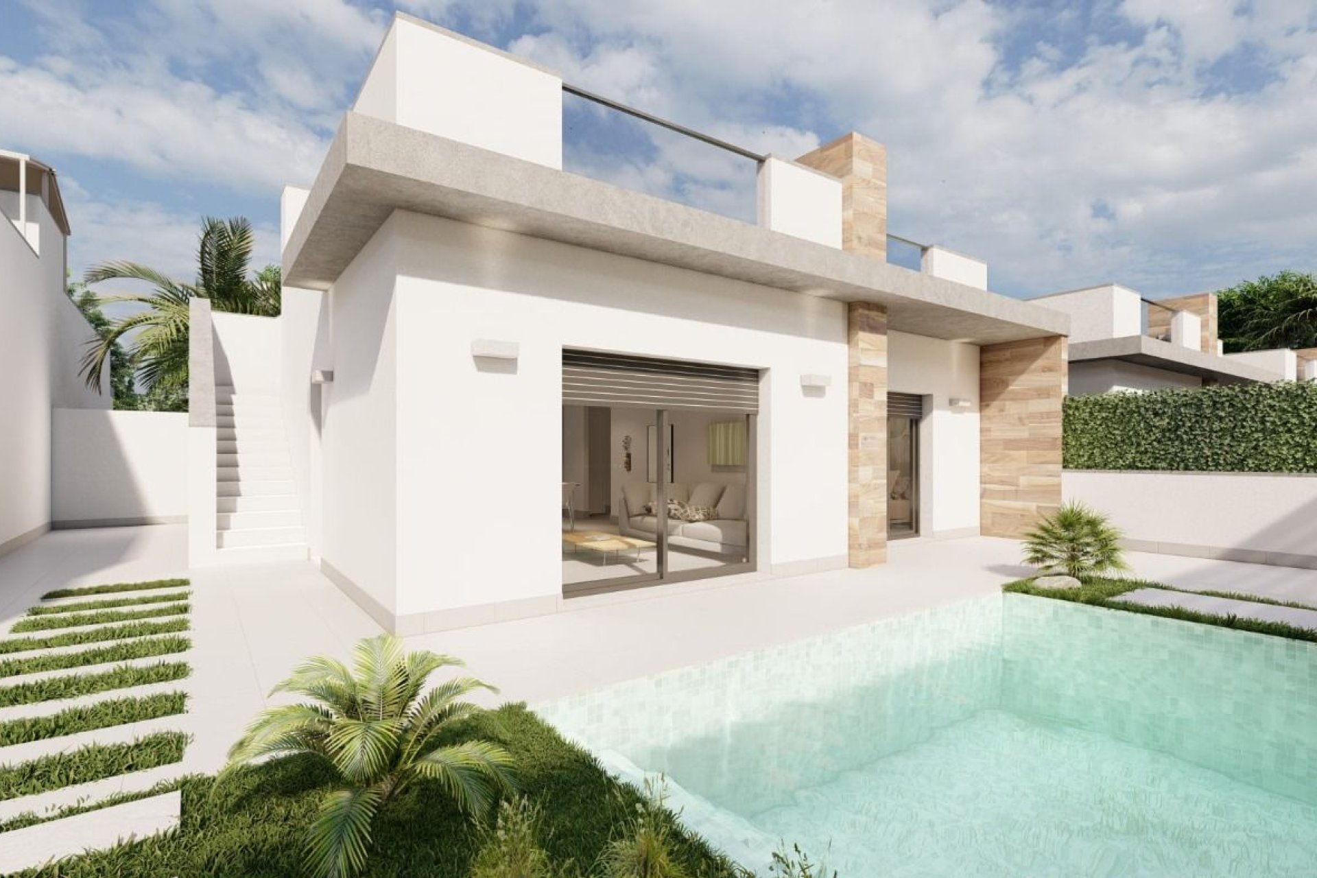 New Build Semi-Detached Villas in Roldán