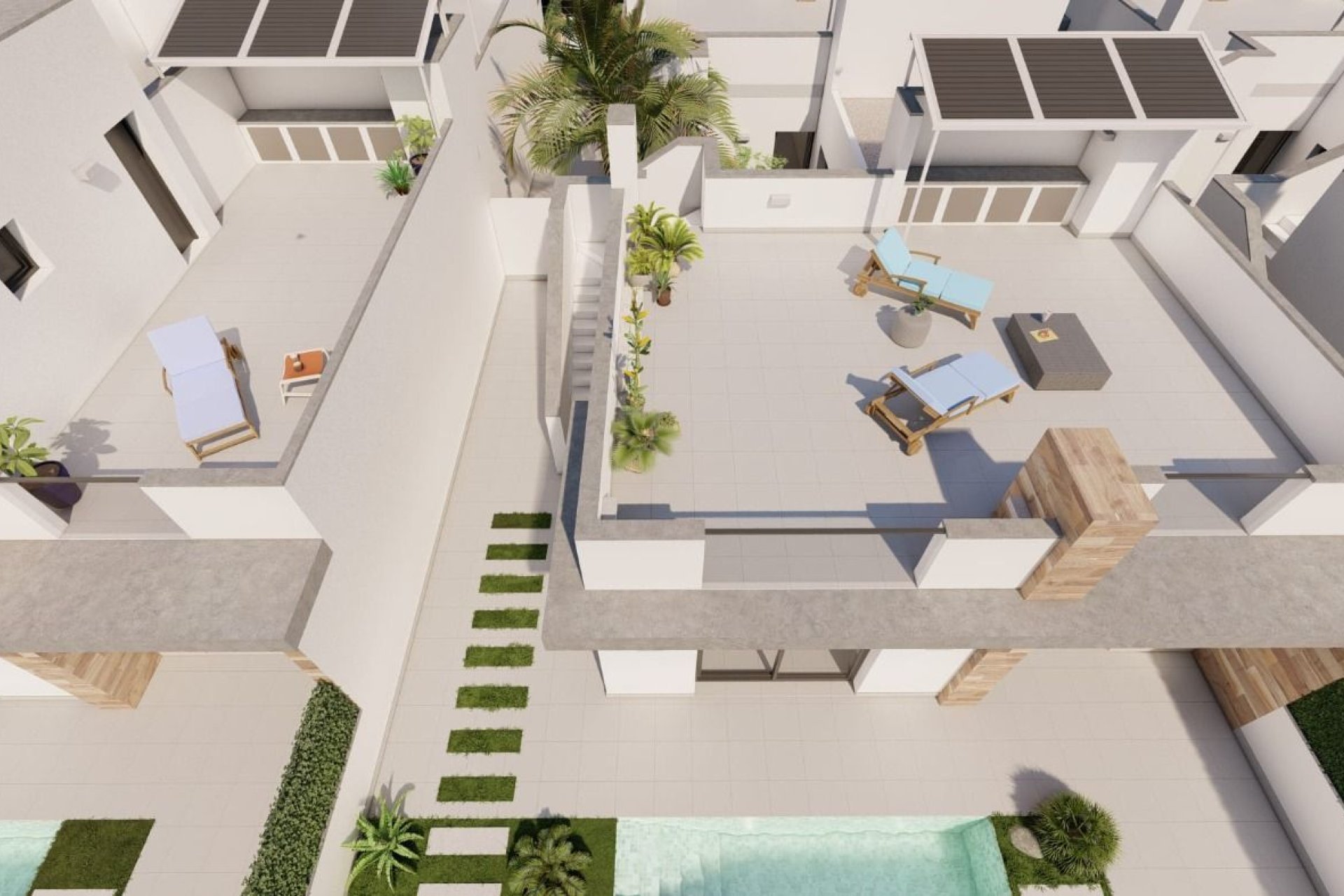 New Build Semi-Detached Villas in Roldán