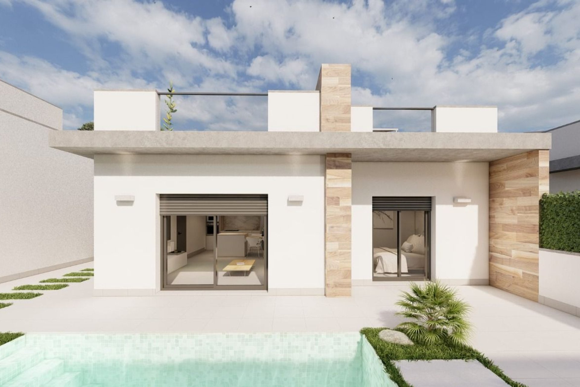 New Build Semi-Detached Villas in Roldán