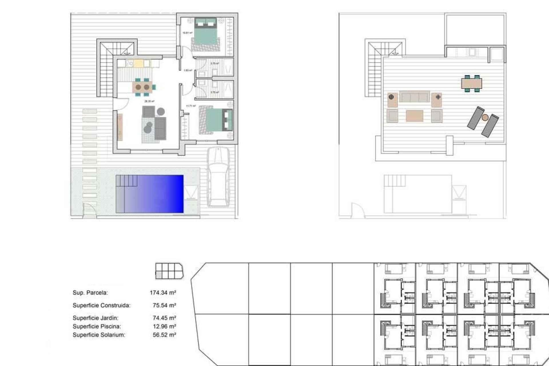 New Build Semi-Detached Villas in Roldán