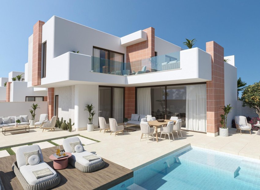 New build semi-detached villas in Roldán