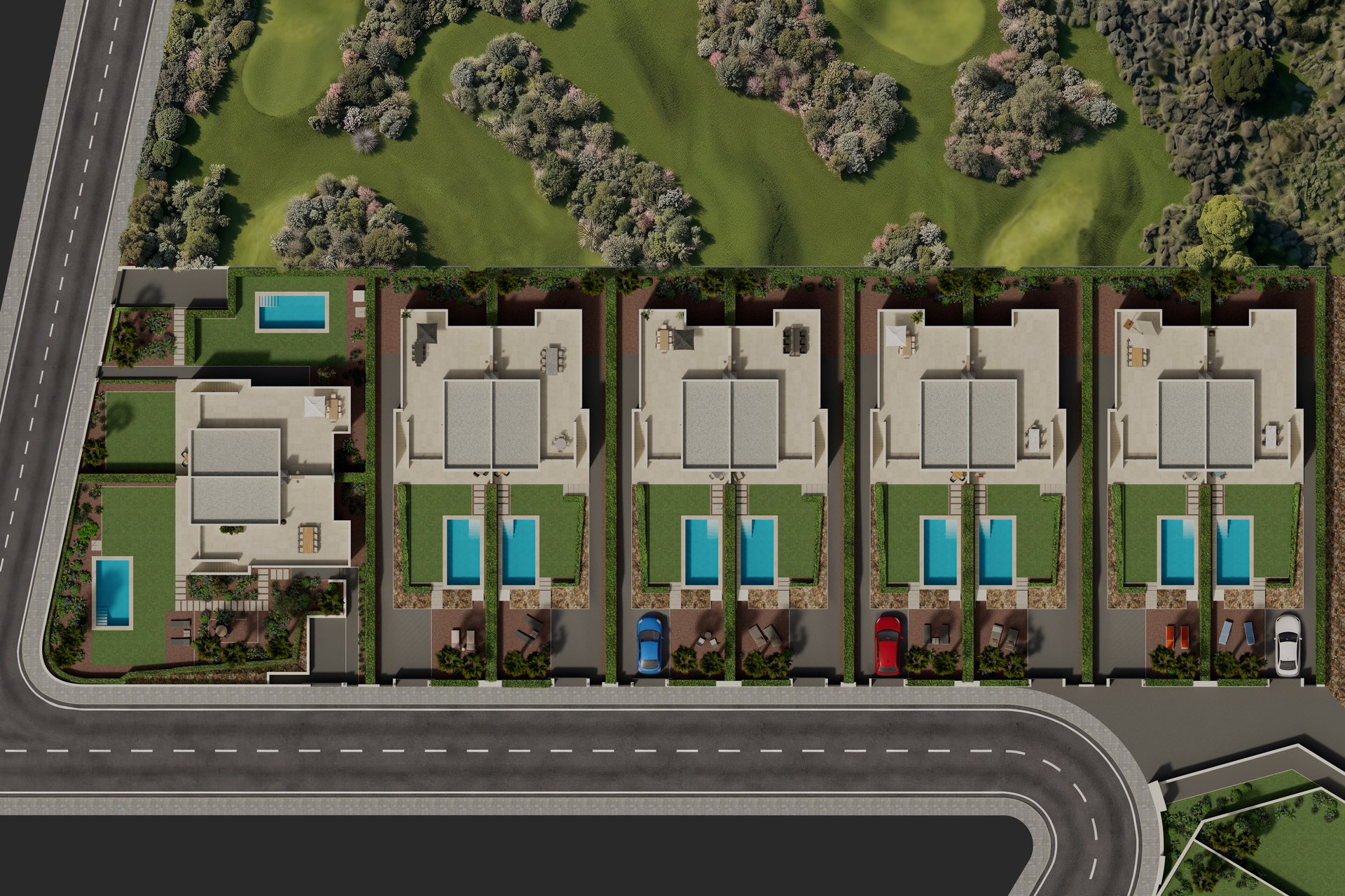 New Build - Terraced house -
Algorfa - La Finca Golf