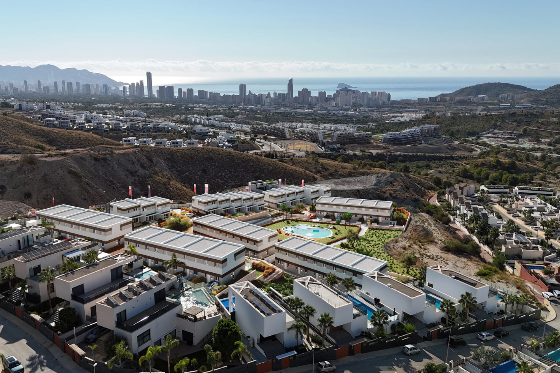 New Build - Terraced house -
Finestrat